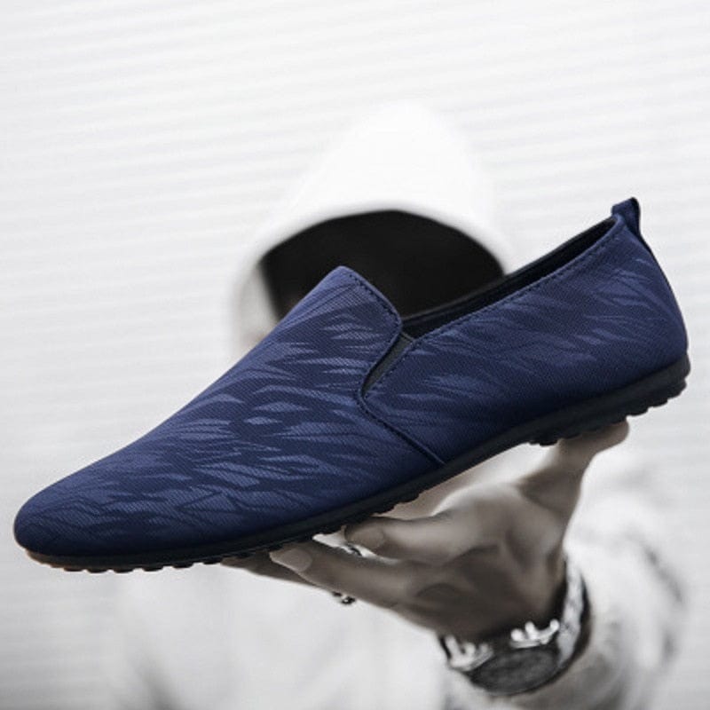 Men Loafers Casual Shoes Men Spring Summer Canvas Man Shoes Light Breathable Fashion Flat Footwear 0 Blue / 5.5 MIER