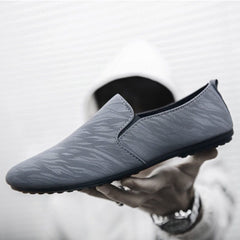 Men Loafers Casual Shoes Men Spring Summer Canvas Man Shoes Light Breathable Fashion Flat Footwear 0 Gray / 5.5 MIER