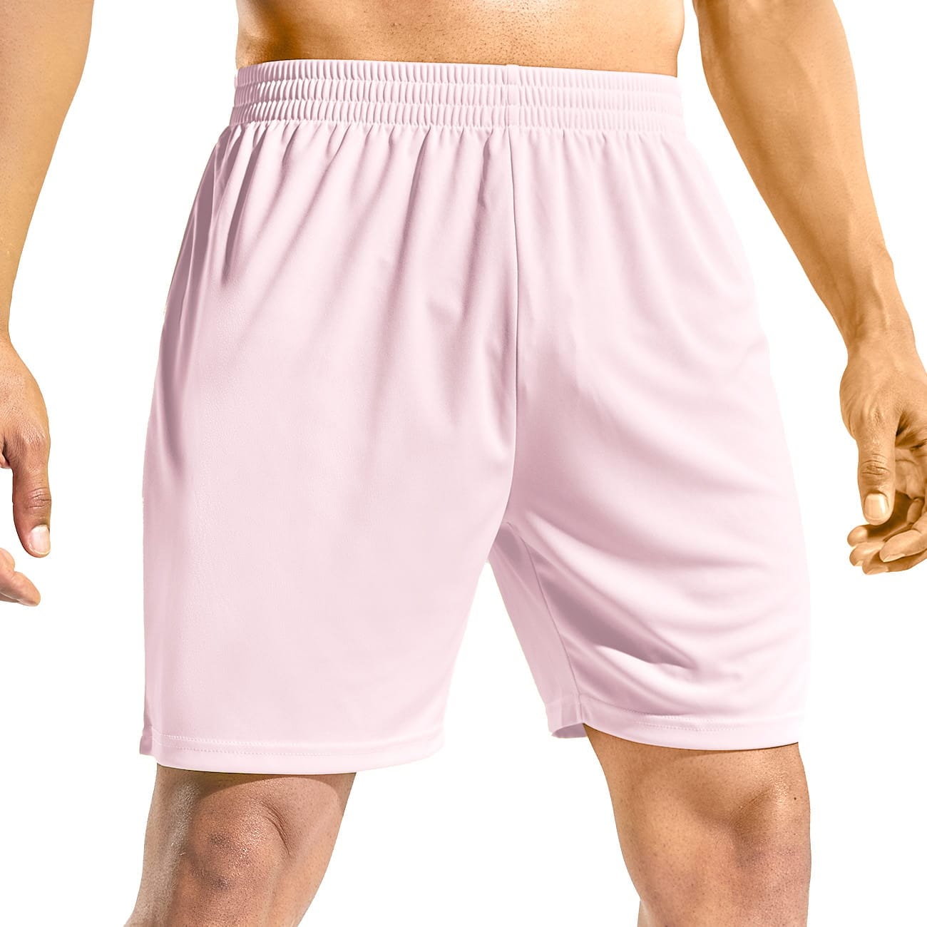 Men Quick-Dry Athletic Running Shorts without Pockets Men's Shorts MIER