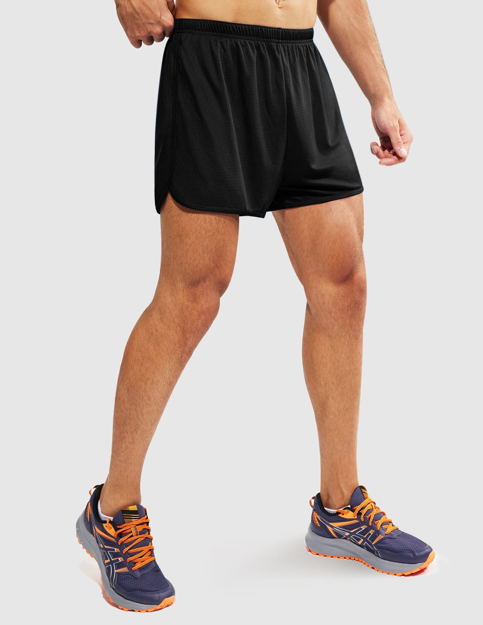 Men's 3-Inch Quick Dry Running Shorts with Liner Men's Shorts Black / XS MIER