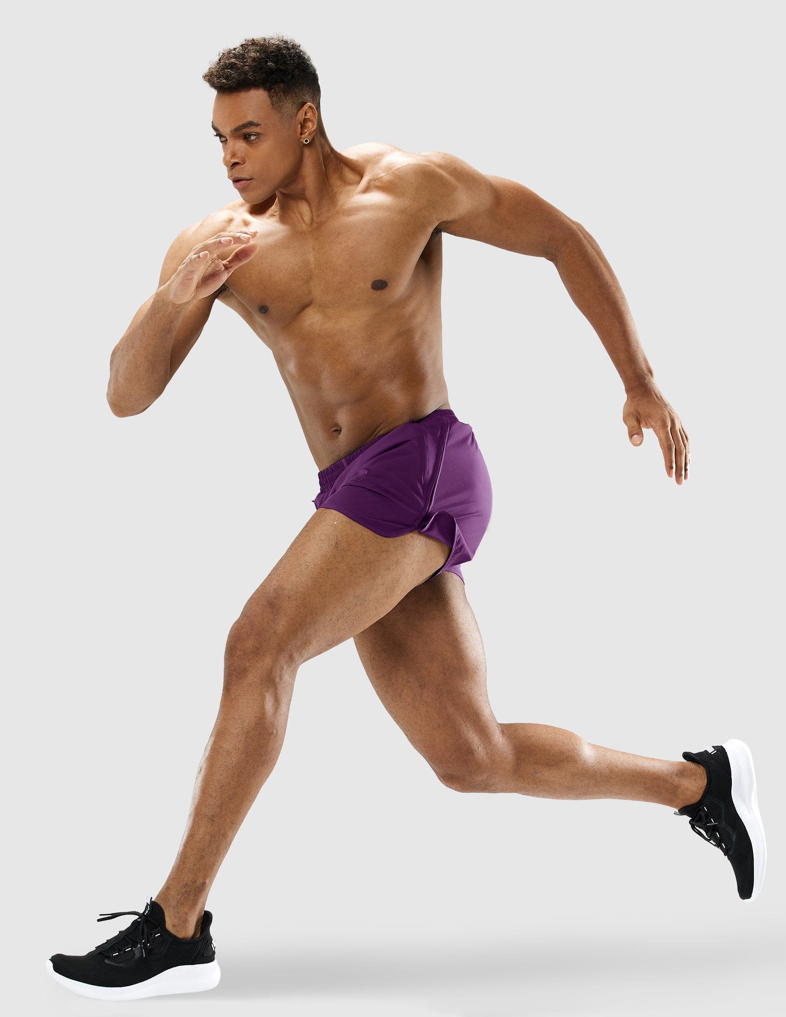 MIER Men‘s 3 Inch Marathon Running Shorts with Liner Men's Shorts
