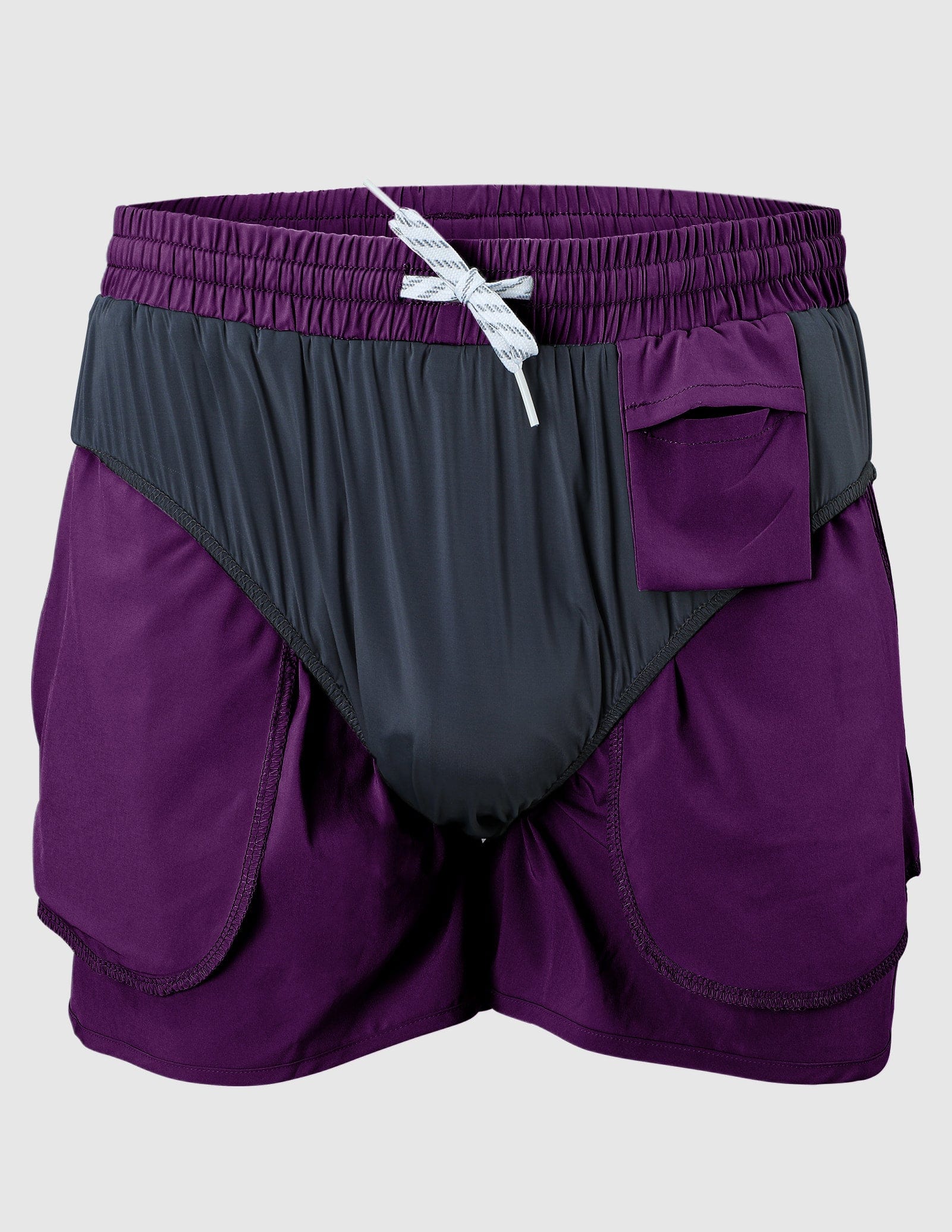 MIER Men‘s 3 Inch Marathon Running Shorts with Liner Men's Shorts