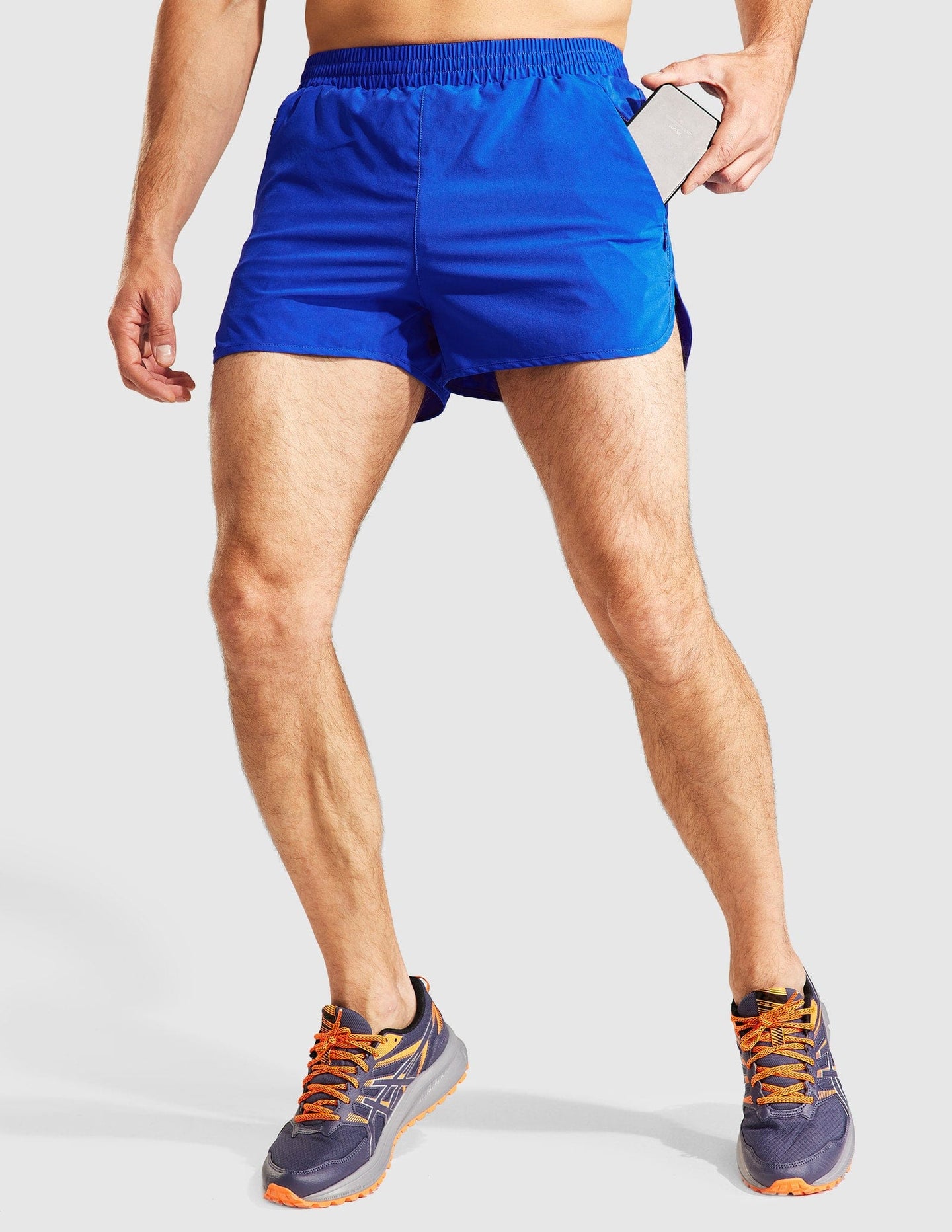 MIER Men‘s 3 Inch Marathon Running Shorts with Liner Men's Shorts