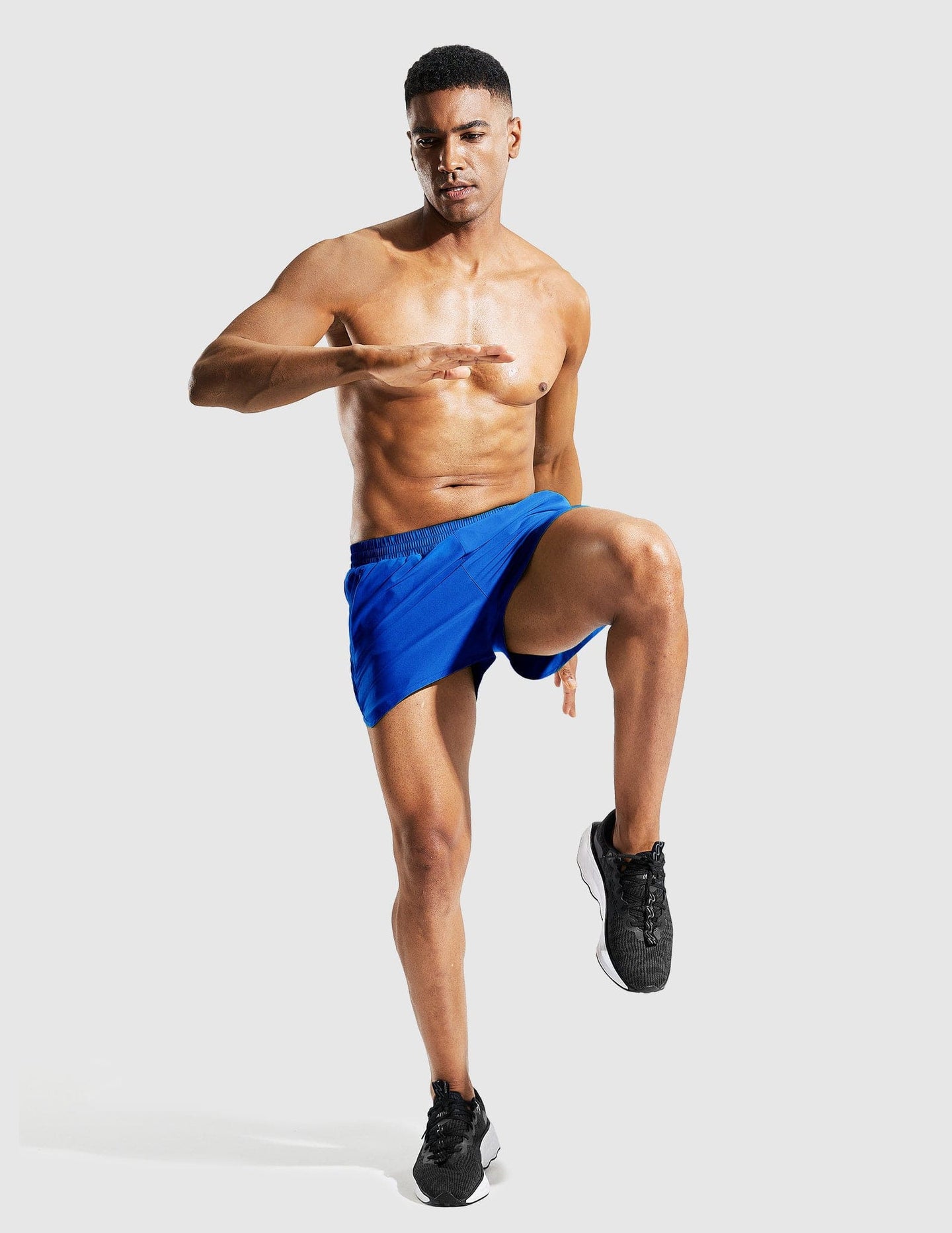 MIER Men‘s 3 Inch Marathon Running Shorts with Liner Men's Shorts