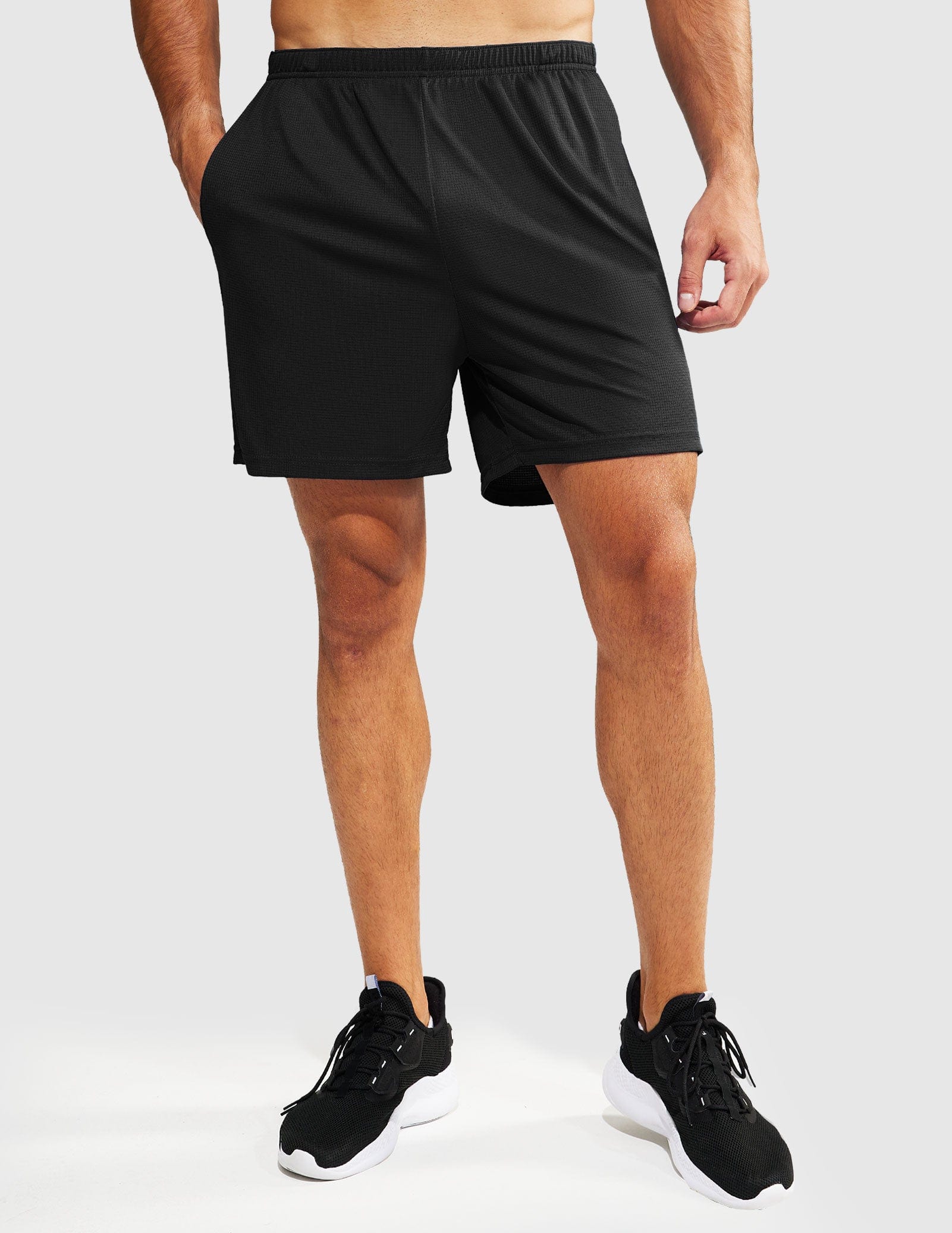 Men's 5-Inch Running Shorts Quick Dry with Pockets & Liner Men's Shorts MIER