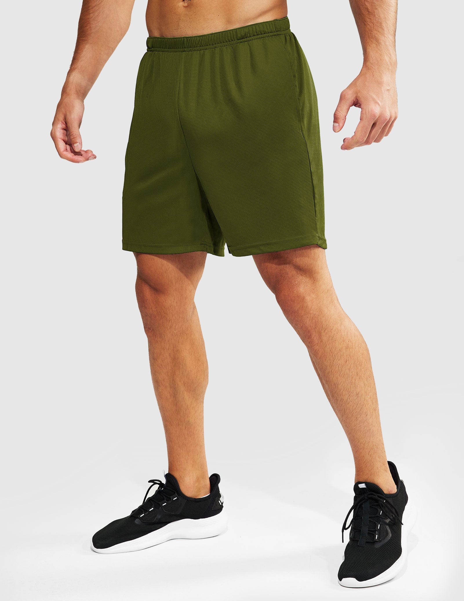 Men's 5-Inch Running Shorts Quick Dry with Pockets & Liner Men's Shorts MIER