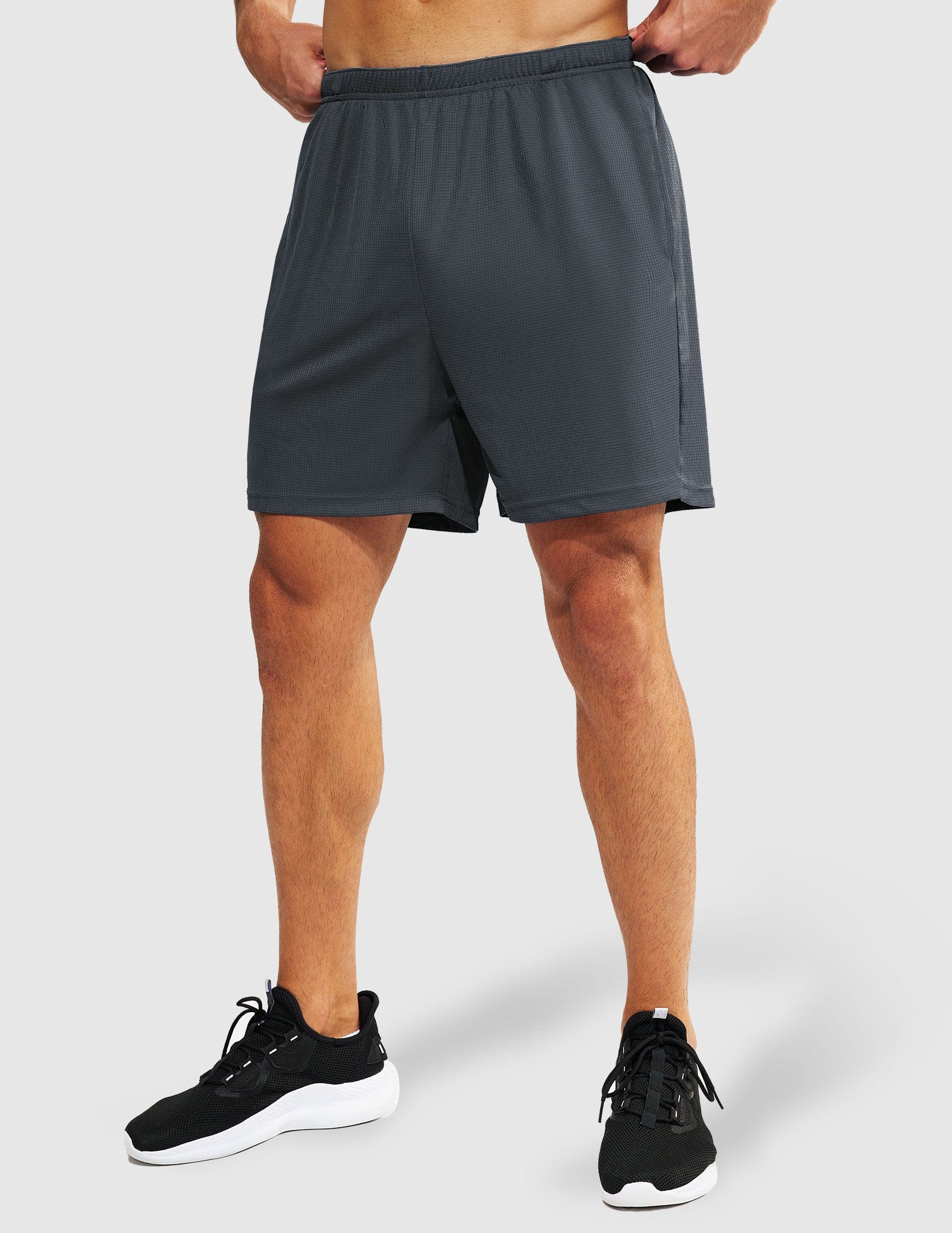 MIER Men's 5-Inch Running Shorts with Pockets & Liner