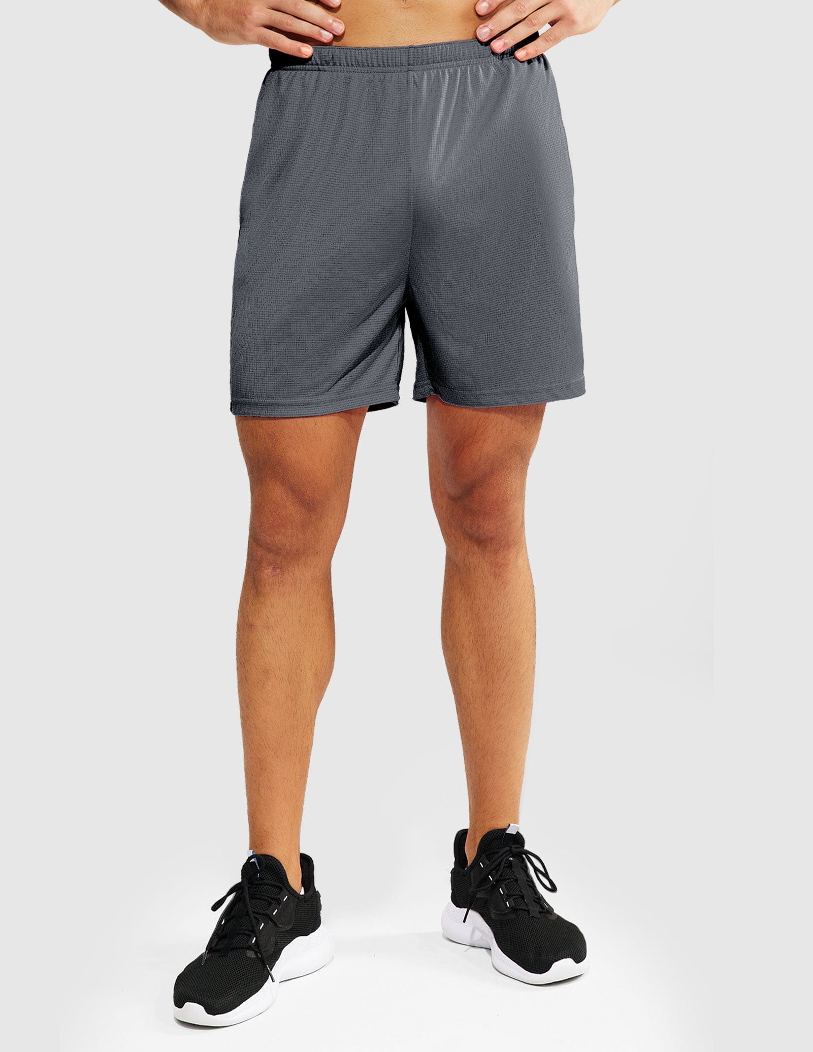 Men's 5-Inch Running Shorts Quick Dry with Pockets & Liner Men's Shorts MIER