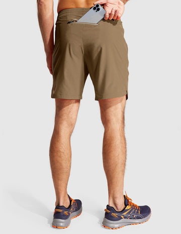 Men's Fleece Sweat Shorts Two Side Pockets Drawstring Solid Shorts Burgundy  Medium