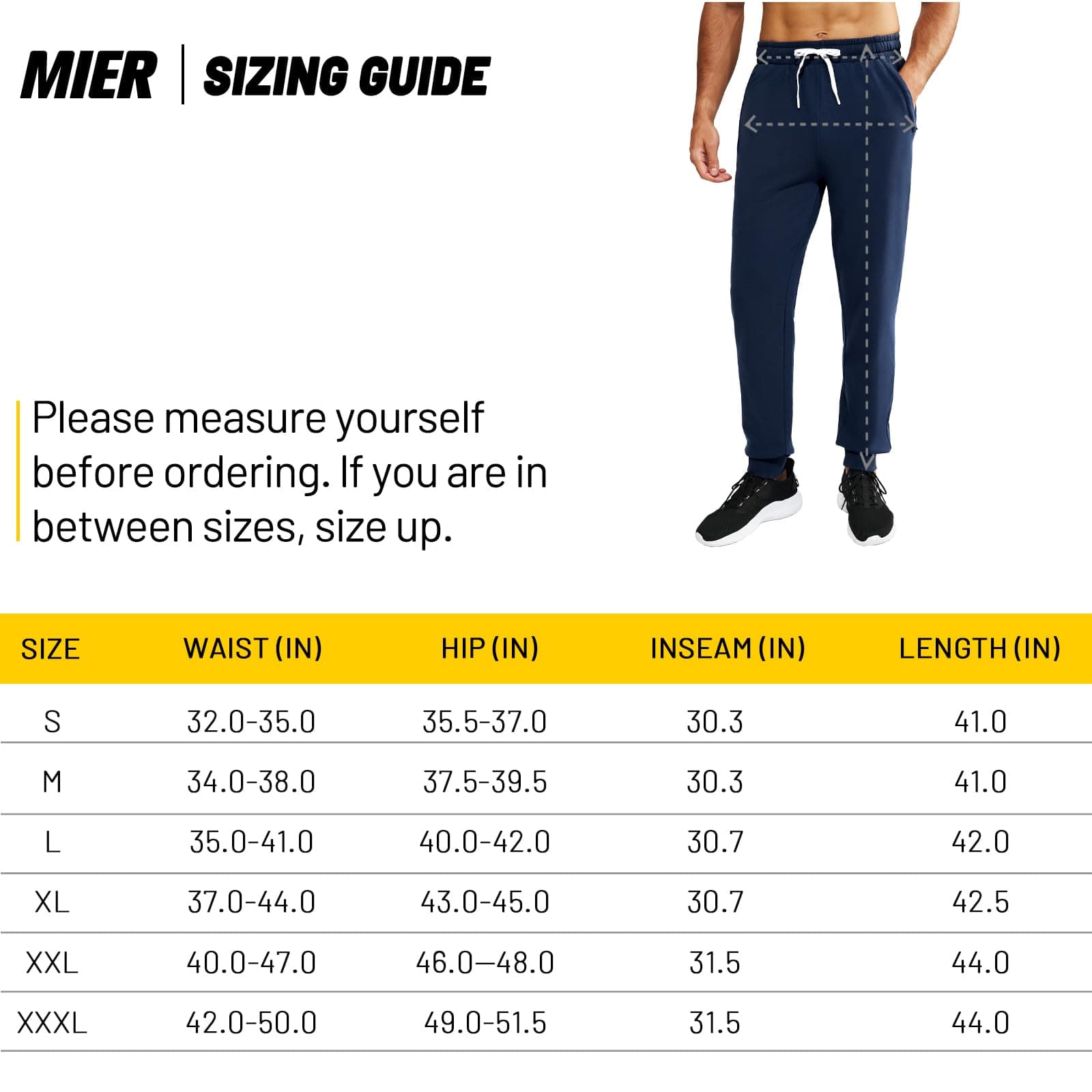 Mens joggers online size medium