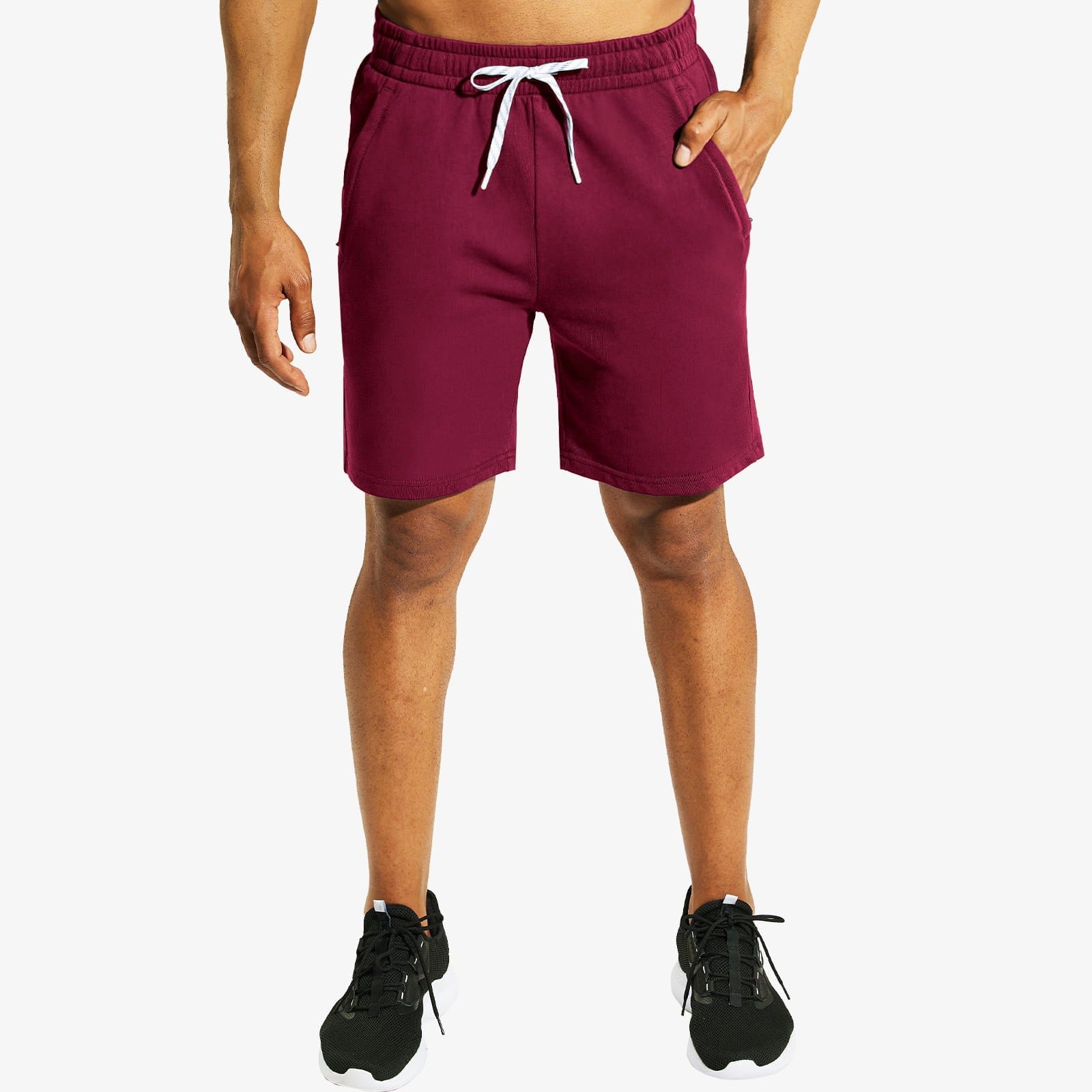 Men's Cotton Sweat Shorts 7 Inch Lounge Jersey Shorts Men's Shorts MIER