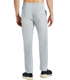 Men's Cotton Sweatpants with Pockets Lightweight Sports Knit Pants Men Train Pants MIER
