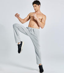 Men's Cotton Sweatpants with Pockets Lightweight Sports Knit Pants Men Train Pants MIER