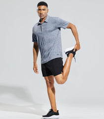 Men's Dry Fit Golf Polo Shirts Collared Shirt with Pocket Men Polo MIER
