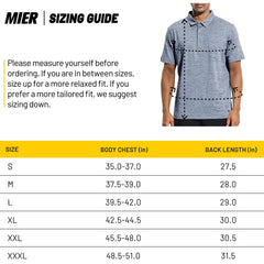 Men's Dry Fit Golf Polo Shirts Collared Shirt with Pocket Men Polo MIER