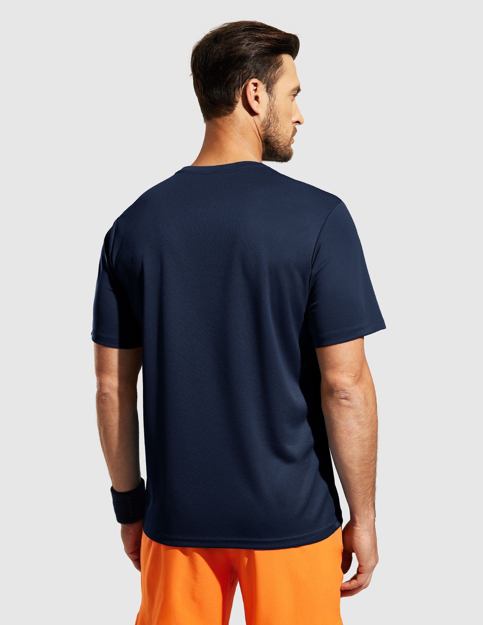 MIER Men's Dry Fit Sports T Shirts Quick Dry Lightweight and Moisture Wicking Men's T-Shirts