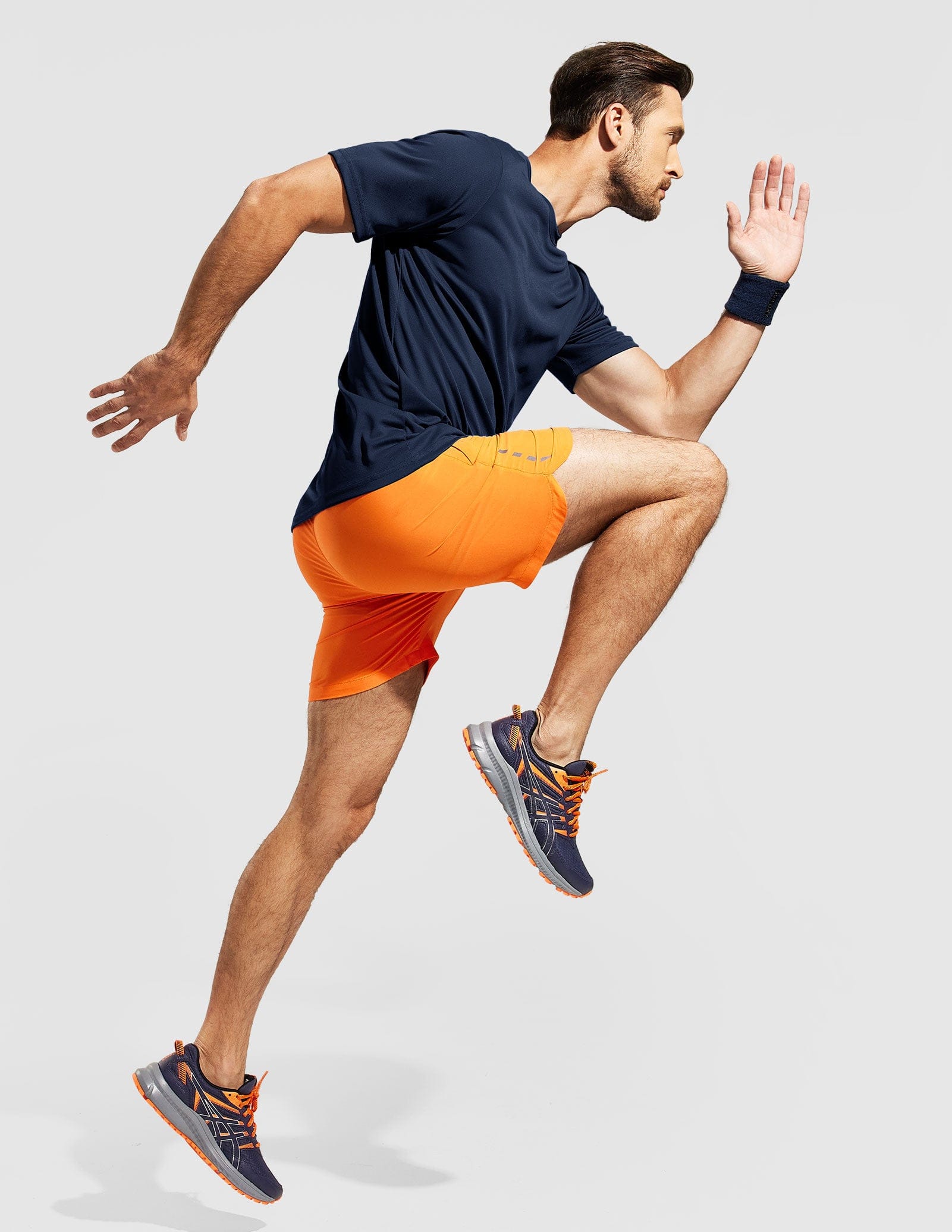 MIER Men's Dry Fit Sports T Shirts Quick Dry Lightweight and Moisture Wicking Men's T-Shirts
