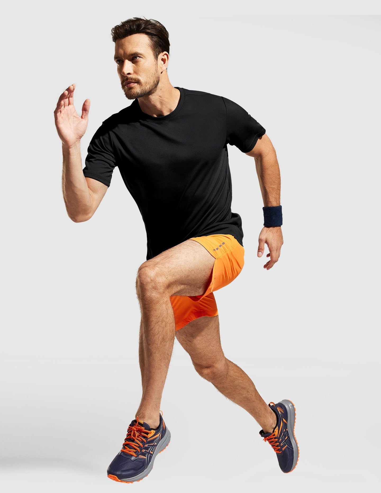 MIER Men's Dry Fit Sports T Shirts Quick Dry Lightweight and Moisture Wicking Men's T-Shirts