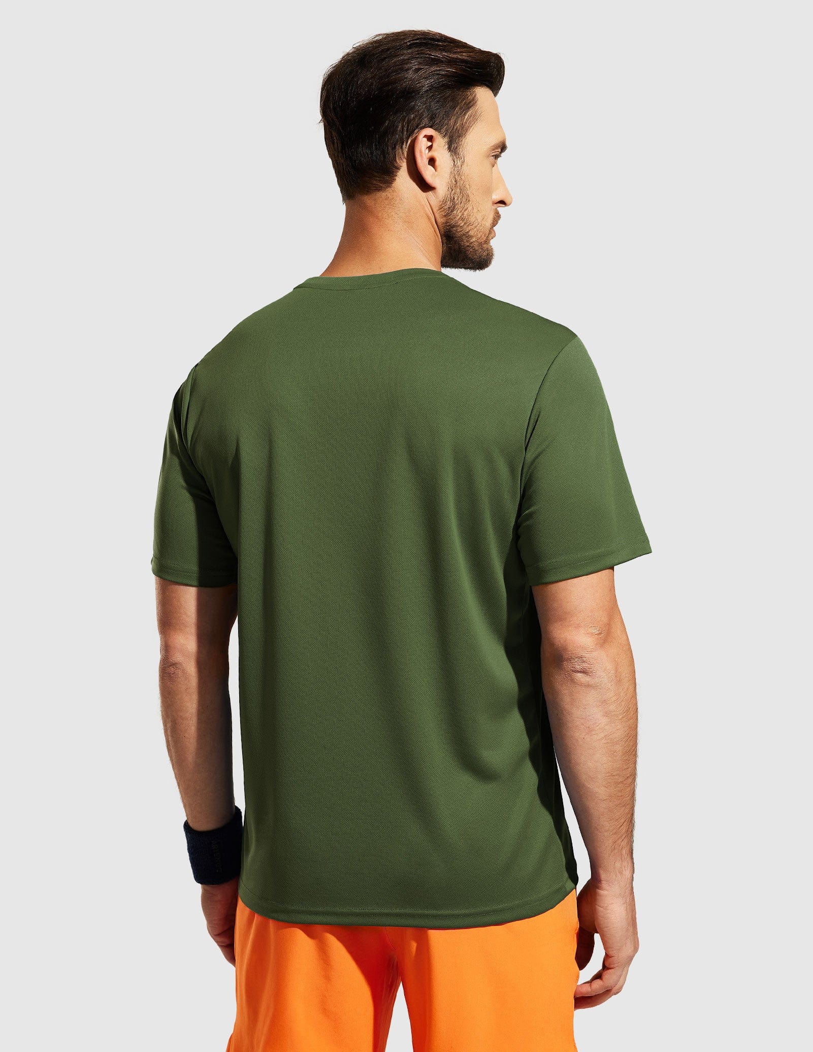 MIER Men's Dry Fit Sports T Shirts Quick Dry Lightweight and Moisture Wicking Men's T-Shirts