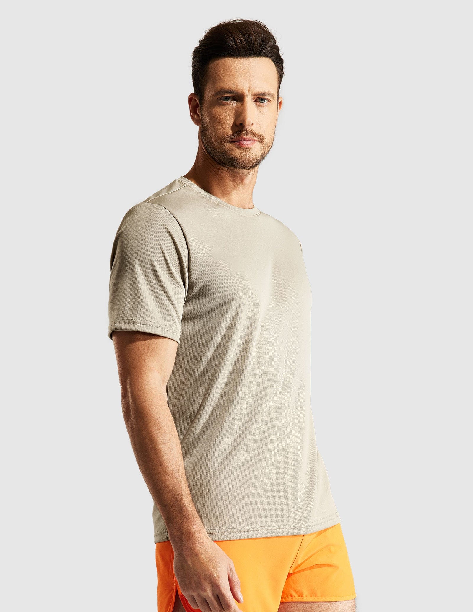 MIER Men's Dry Fit Sports T Shirts Quick Dry Lightweight and Moisture Wicking Men's T-Shirts