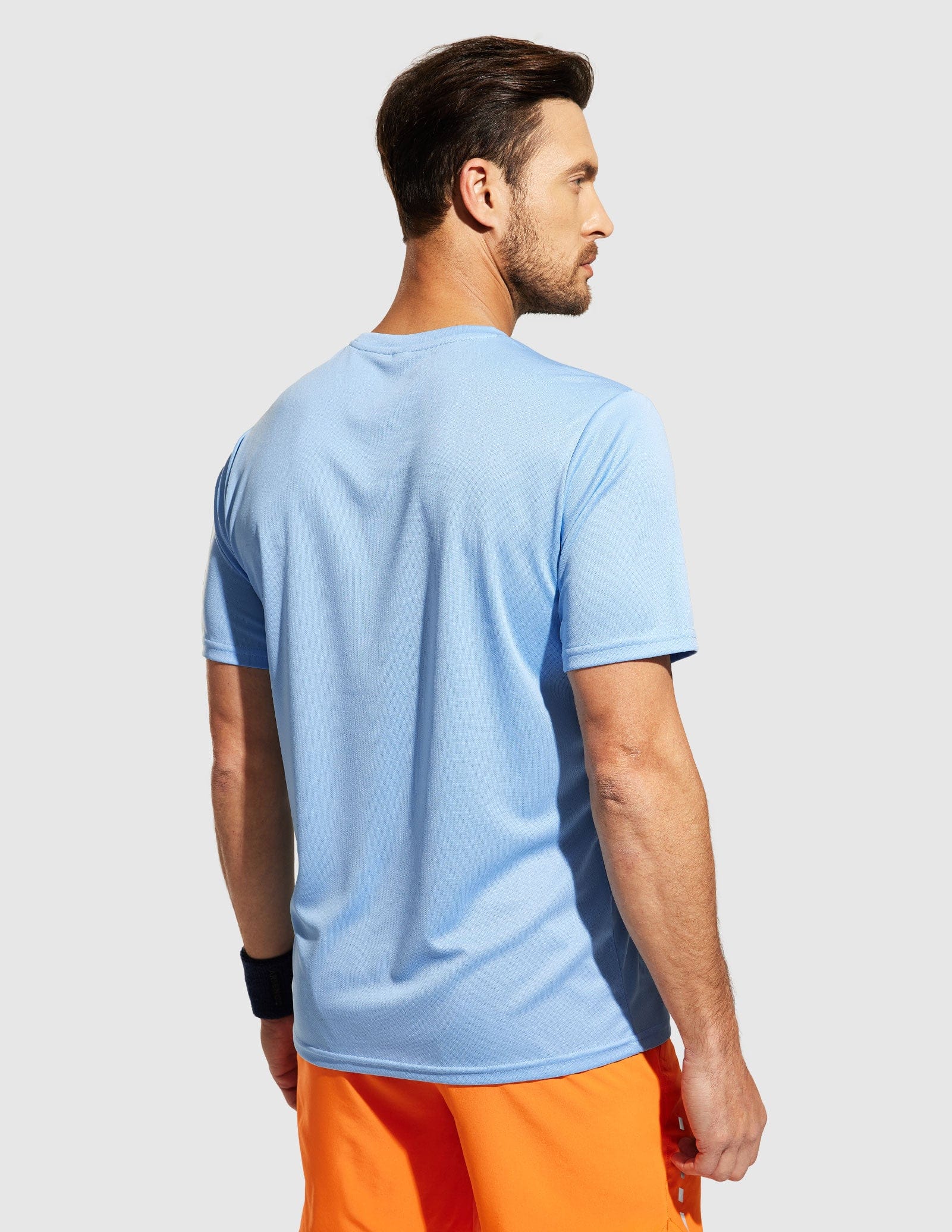 MIER Men's Dry Fit Sports T Shirts Quick Dry Lightweight and Moisture Wicking Men's T-Shirts