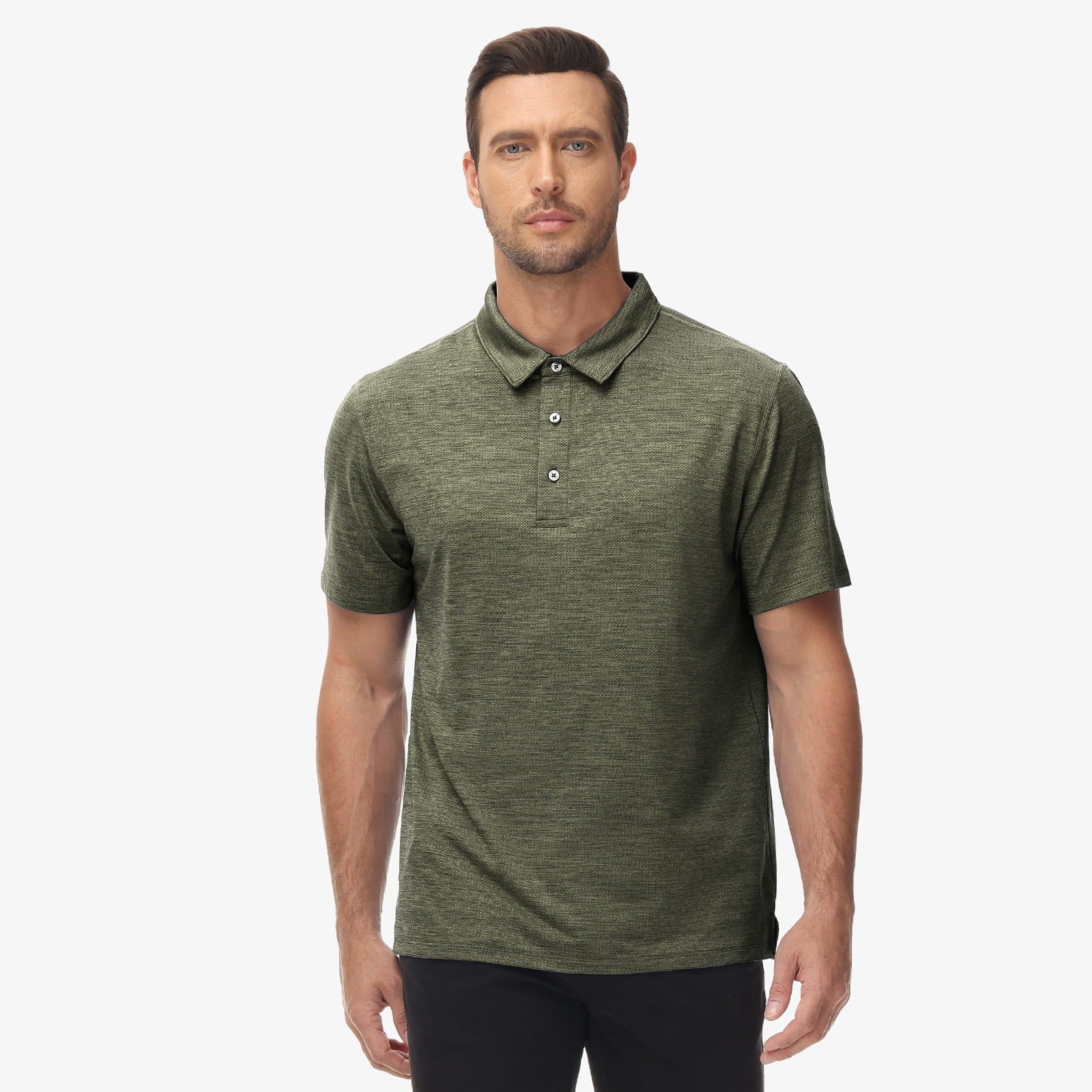 Men's Golf Dry Fit Polo Shirts Athletic Collared Shirt Men Polo MIER