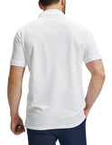 Men's Golf Polo Shirts Regular-fit Casual Collared T-Shirts Men Polo MIER