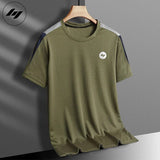 Men's Gym Quick Dry Mesh T-shirts Short Sleeves Tshirt Sports Jersey S / Green Mier Sports