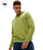 Men's Hooded Sweatshirt Terry Fleece Hoodie Pullover Men Hoodie Green / S Mier Sports