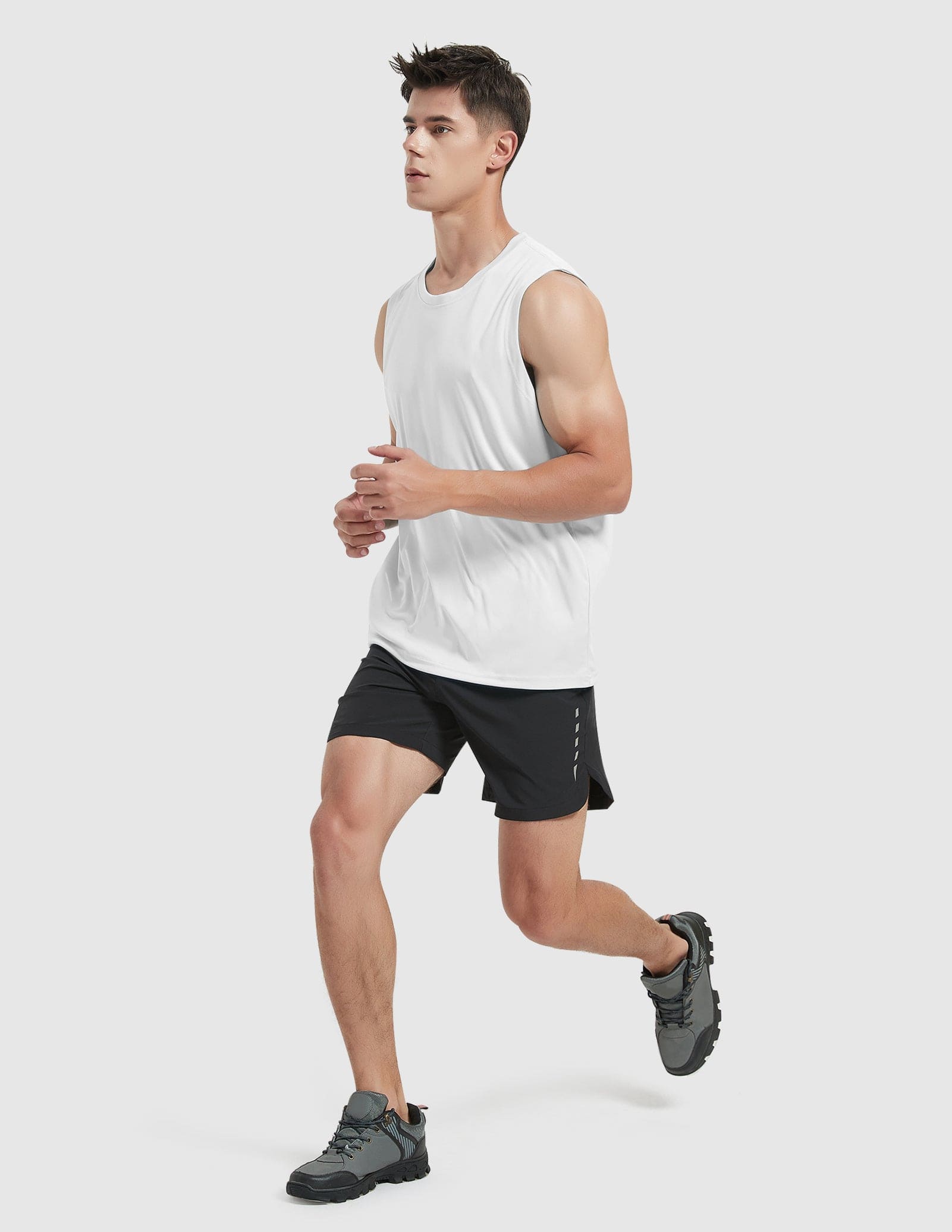 MIER Men’s Lightweight Running Tank Top Breathable and Moisture Wicking Men's Tank Top