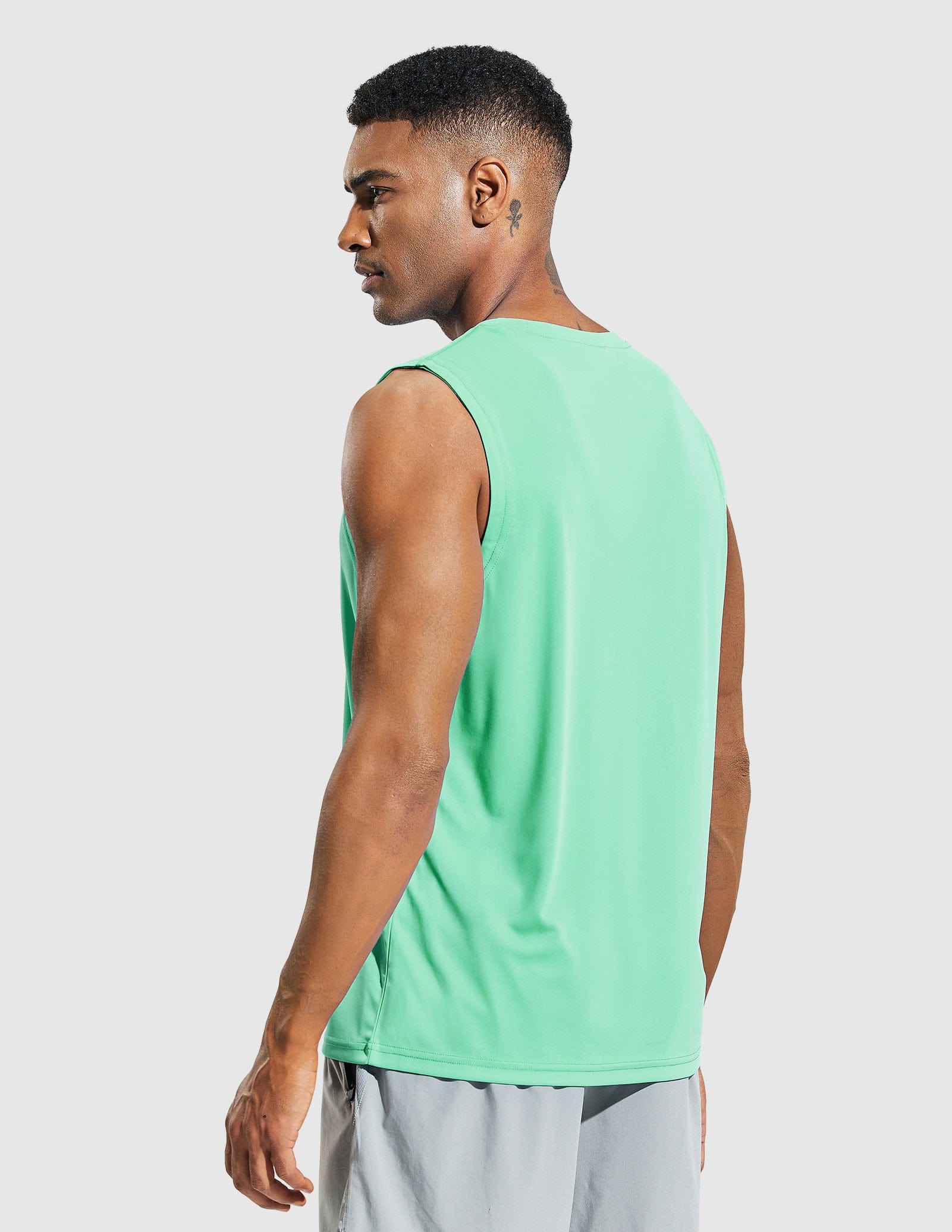 MIER Men’s Lightweight Running Tank Top Breathable and Moisture Wicking Men's Tank Top