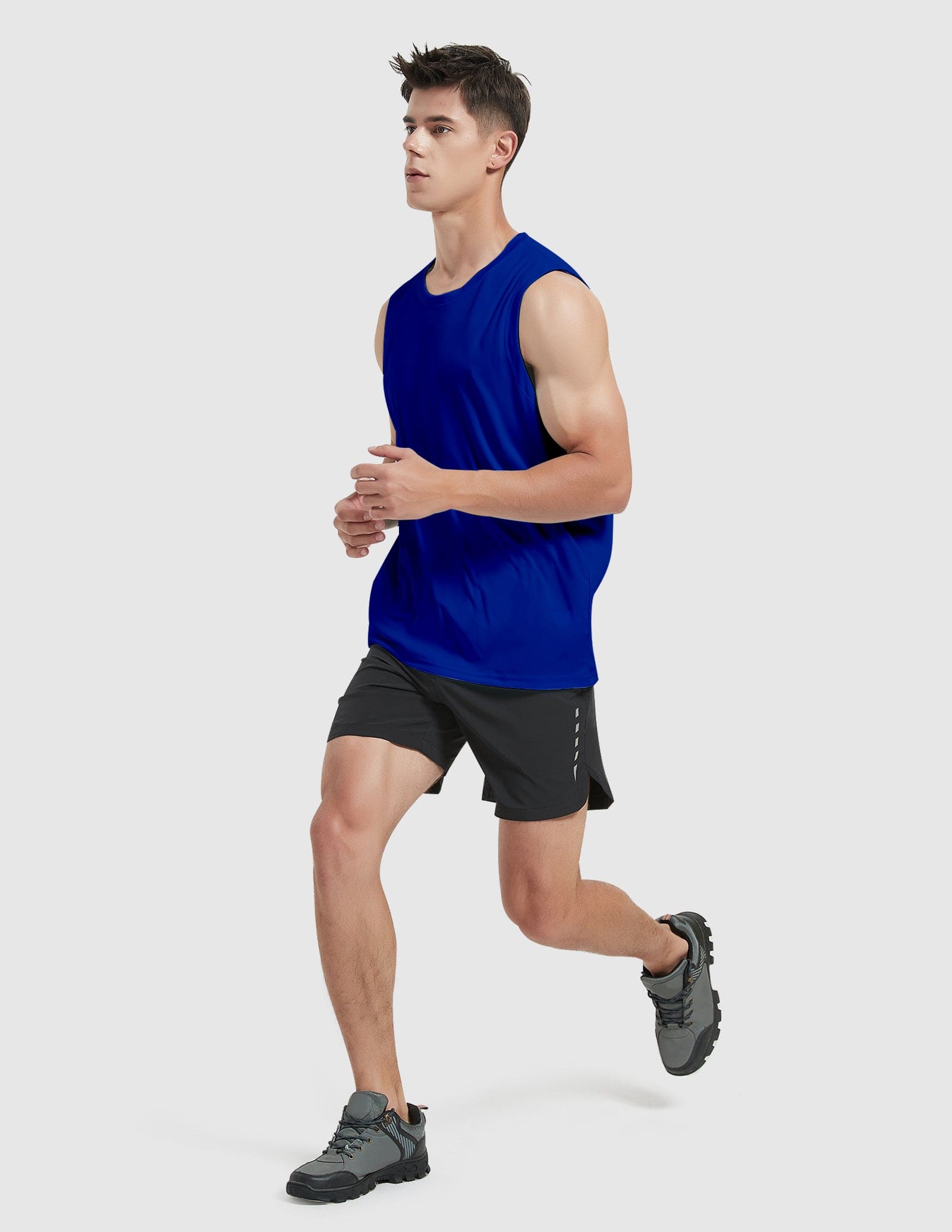 MIER Men’s Lightweight Running Tank Top Breathable and Moisture Wicking Men's Tank Top