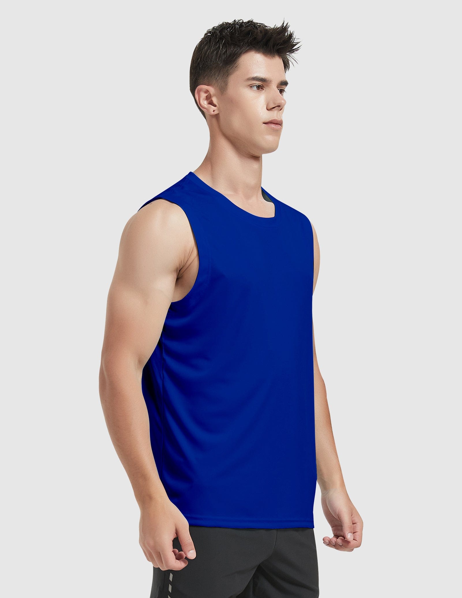 MIER Men’s Lightweight Running Tank Top Breathable and Moisture Wicking Men's Tank Top