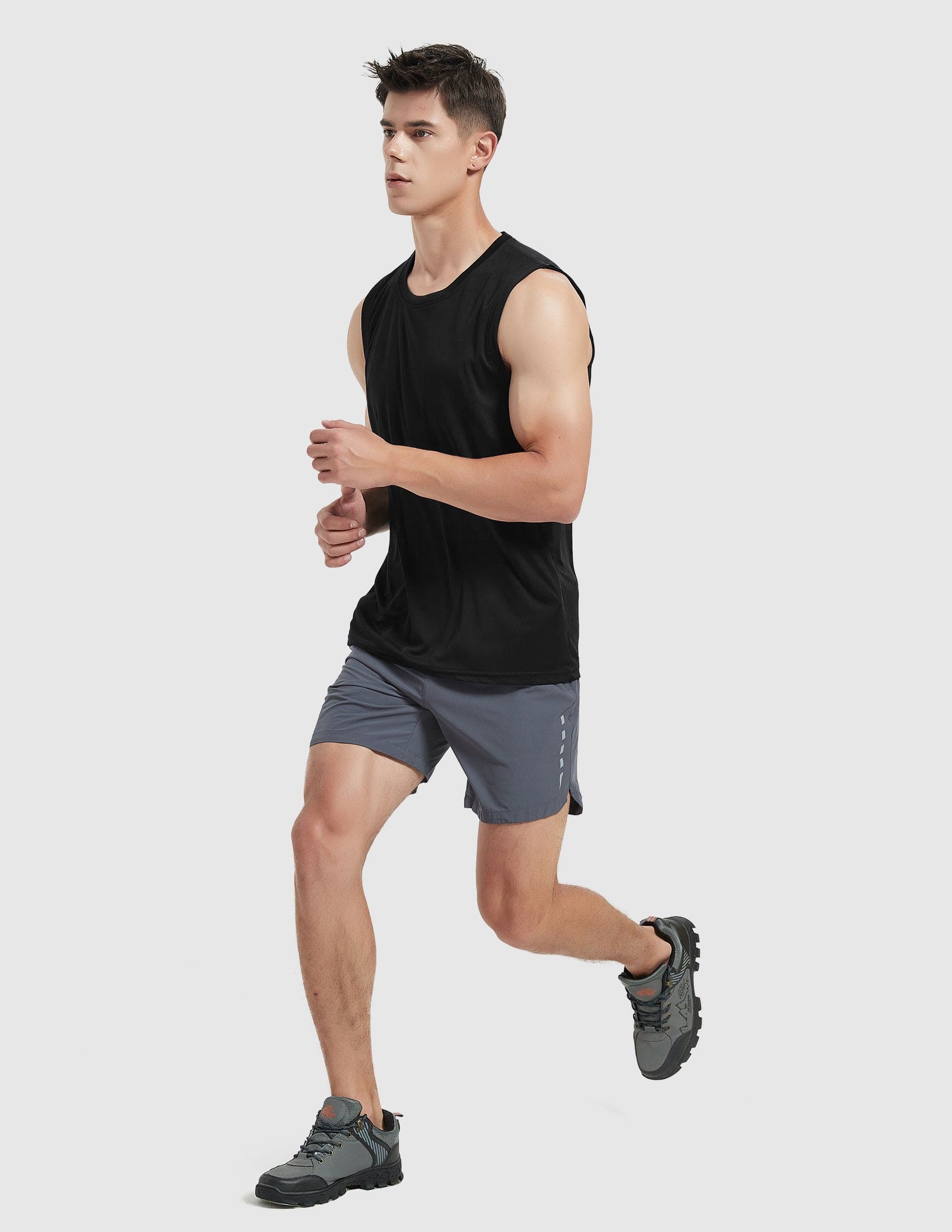 MIER Men’s Lightweight Running Tank Top Breathable and Moisture Wicking Men's Tank Top