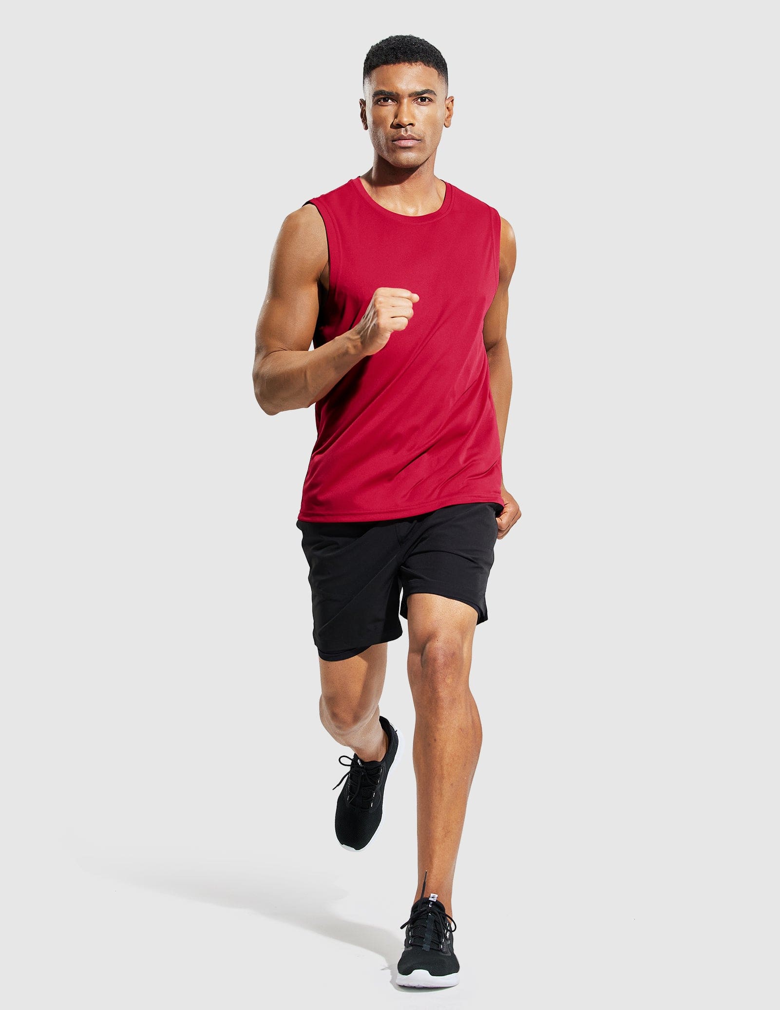 MIER Men’s Lightweight Running Tank Top Breathable and Moisture Wicking Men's Tank Top