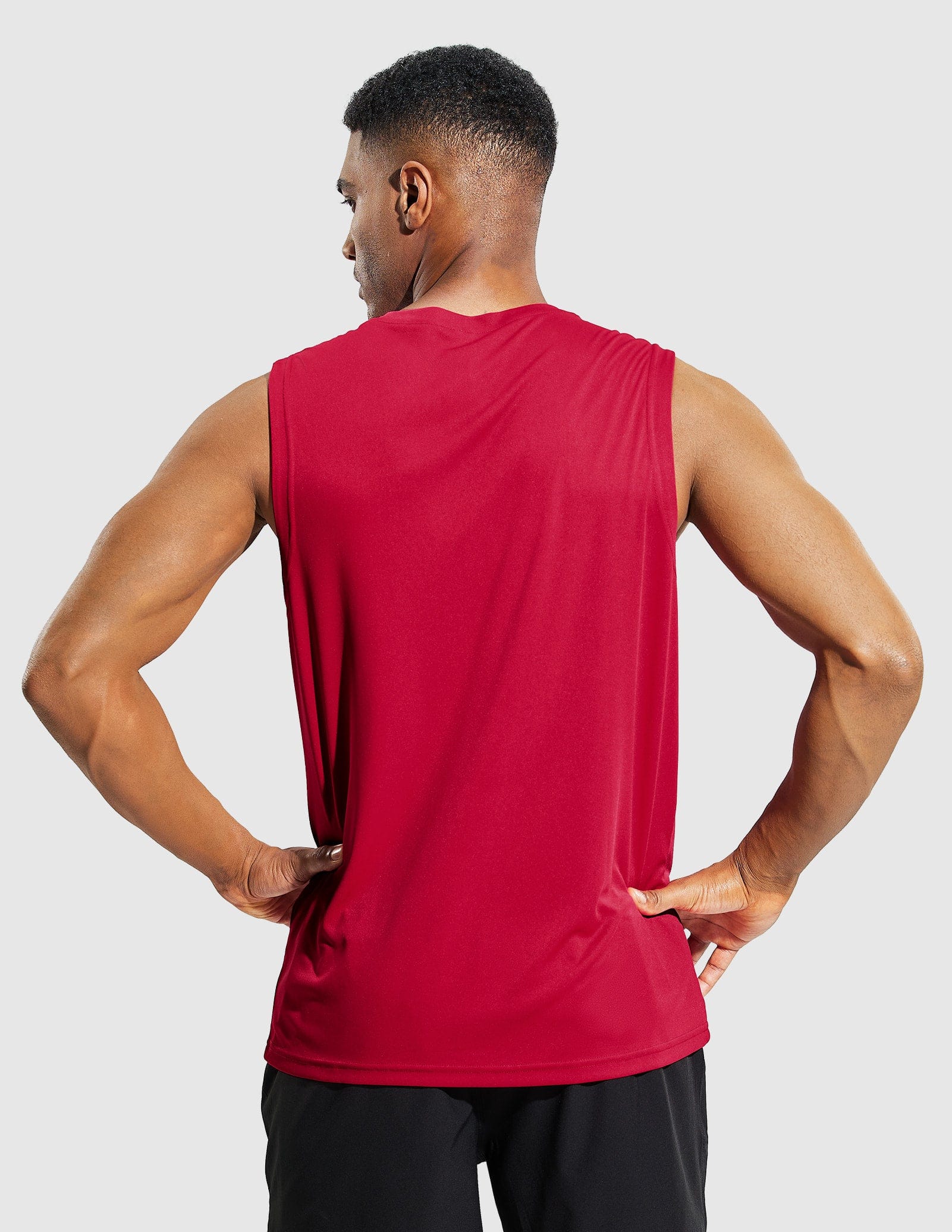 MIER Men’s Lightweight Running Tank Top Breathable and Moisture Wicking Men's Tank Top