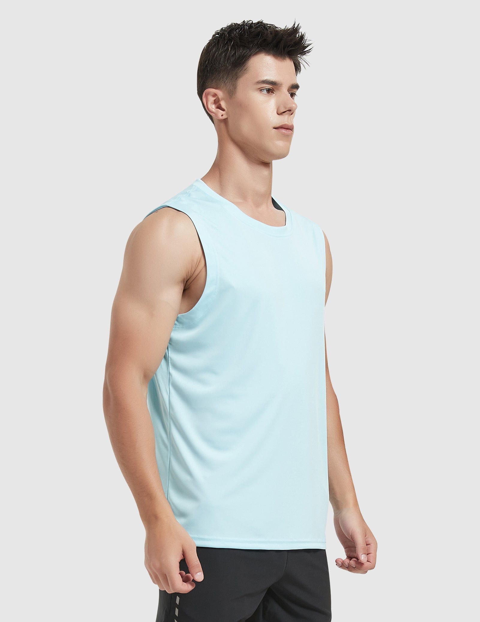 MIER Men’s Lightweight Running Tank Top Breathable and Moisture Wicking Men's Tank Top