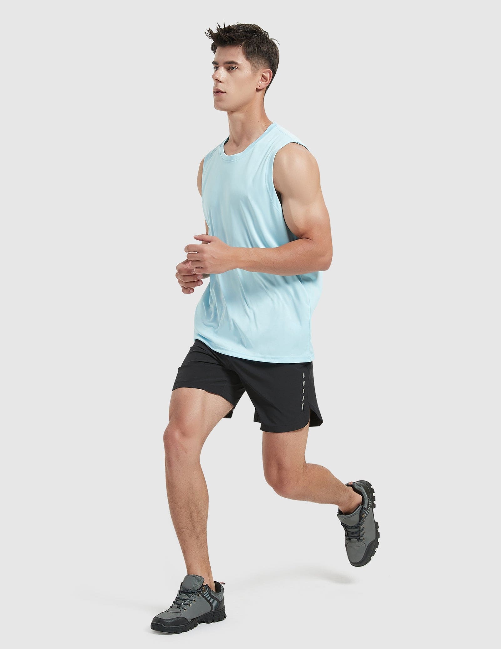 MIER Men’s Lightweight Running Tank Top Breathable and Moisture Wicking Men's Tank Top