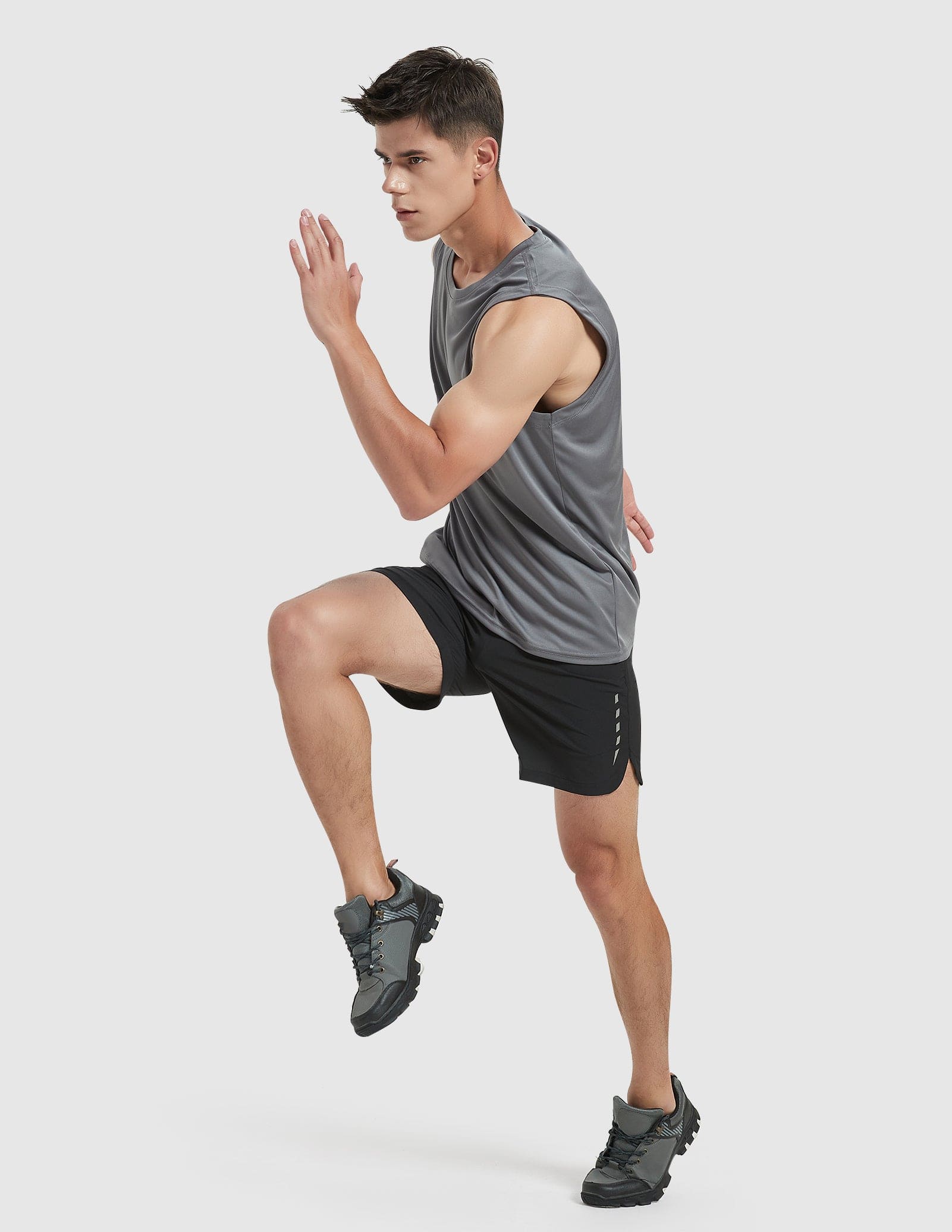 MIER Men’s Lightweight Running Tank Top Breathable and Moisture Wicking Men's Tank Top