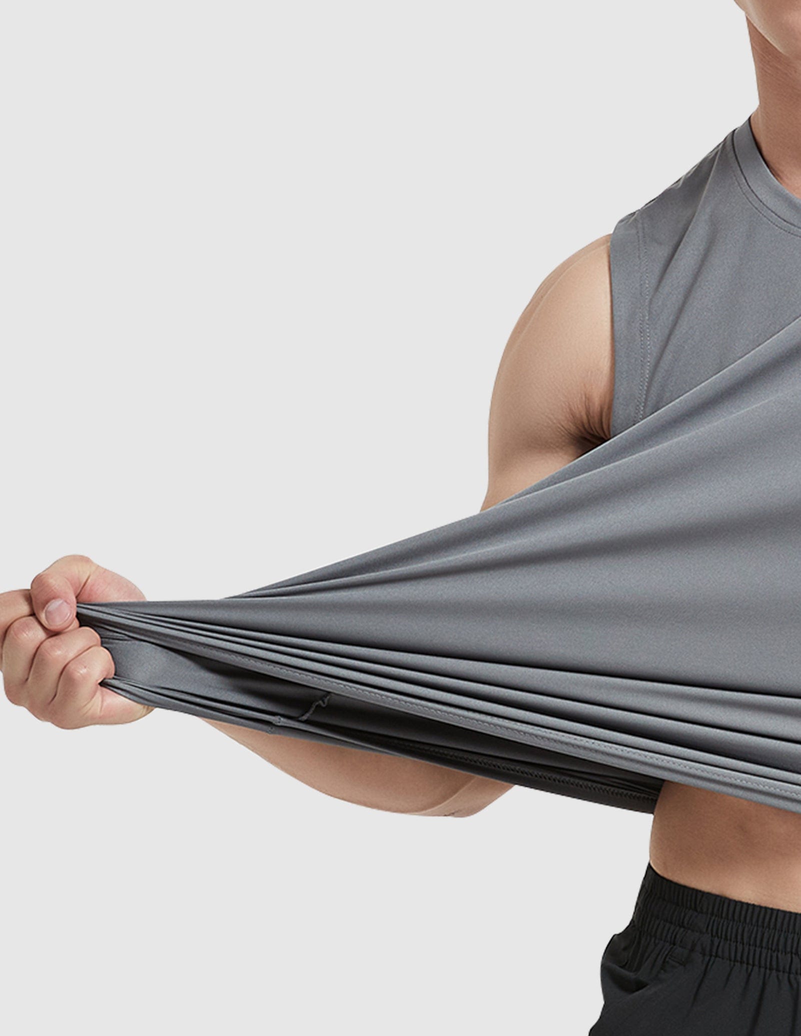 MIER Men’s Lightweight Running Tank Top Breathable and Moisture Wicking Men's Tank Top