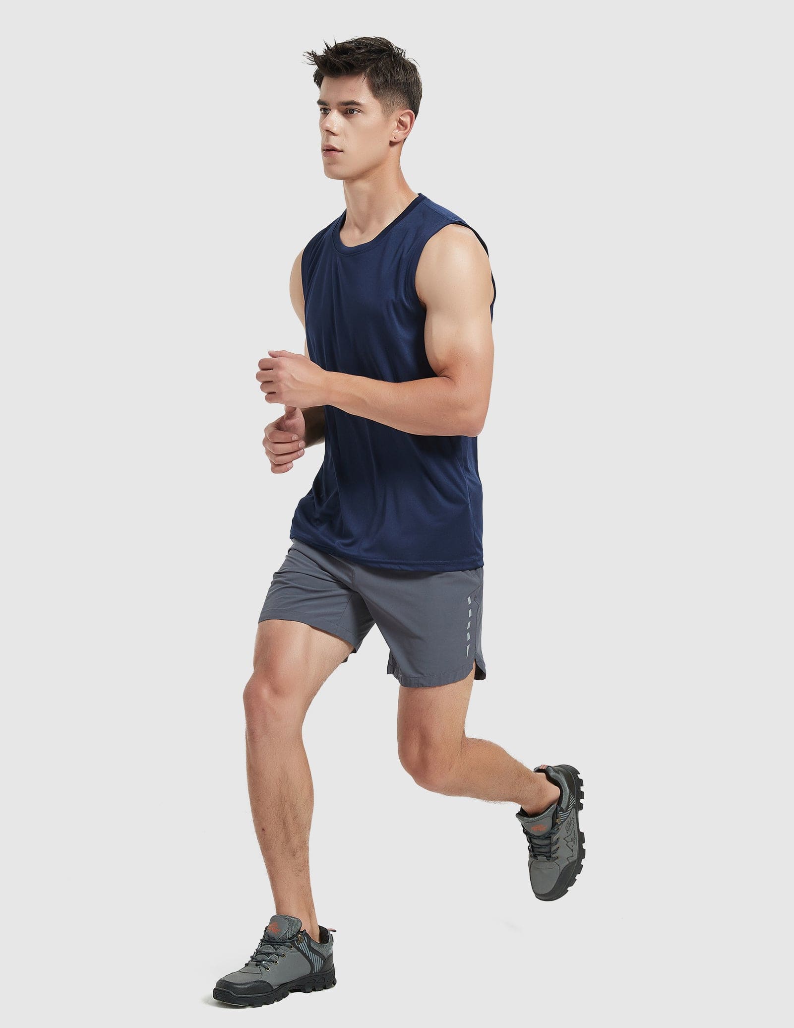 MIER Men’s Lightweight Running Tank Top Breathable and Moisture Wicking Men's Tank Top
