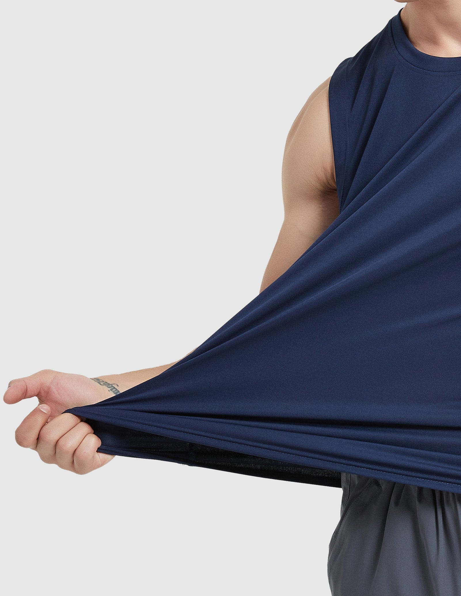 MIER Men’s Lightweight Running Tank Top Breathable and Moisture Wicking Men's Tank Top