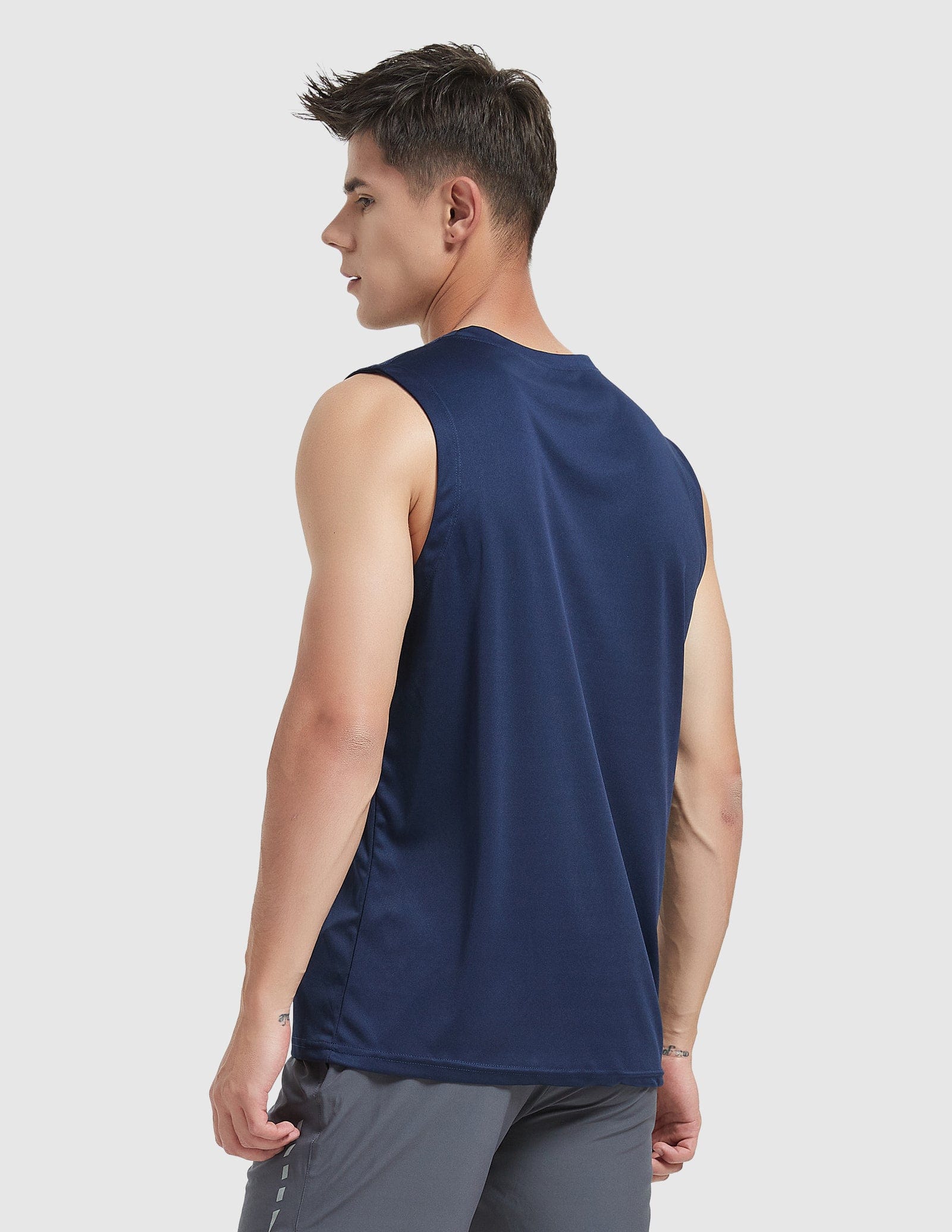MIER Men’s Lightweight Running Tank Top Breathable and Moisture Wicking Men's Tank Top