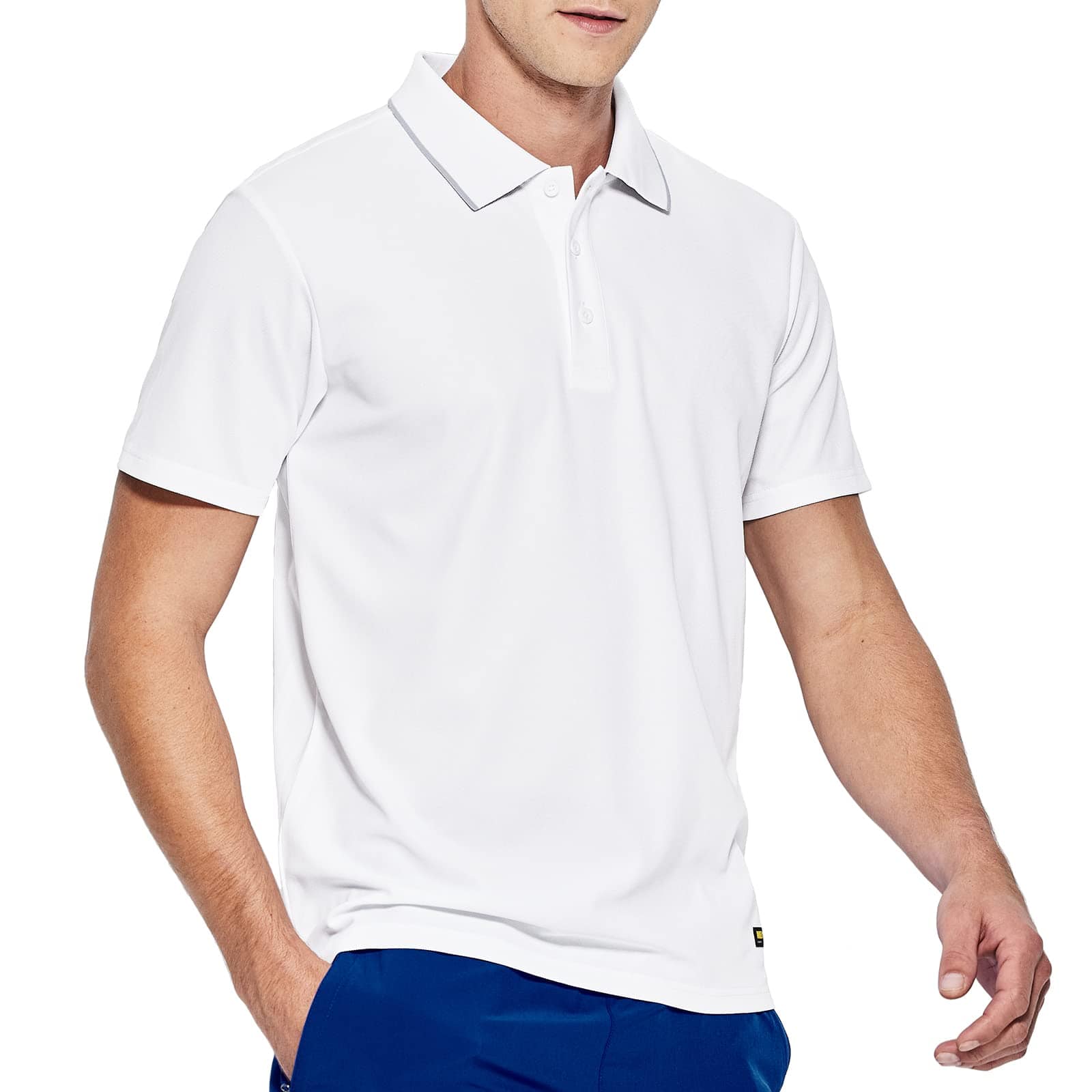 Men's Polo Shirt Quick Dry Collared Short Sleeve T-Shirts Men Polo MIER