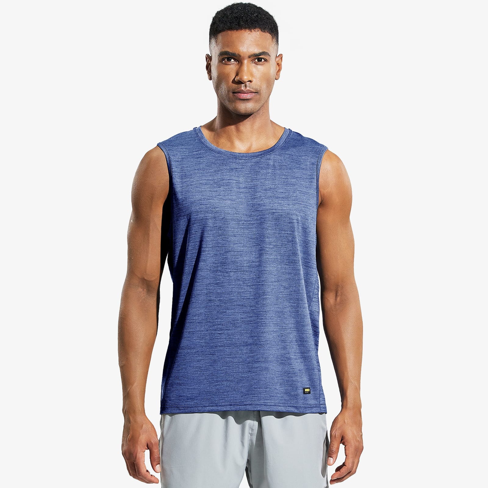 Men’s Sleeveless Tank Top Dry Fit Workout Tee Shirt Men Shirts MIER