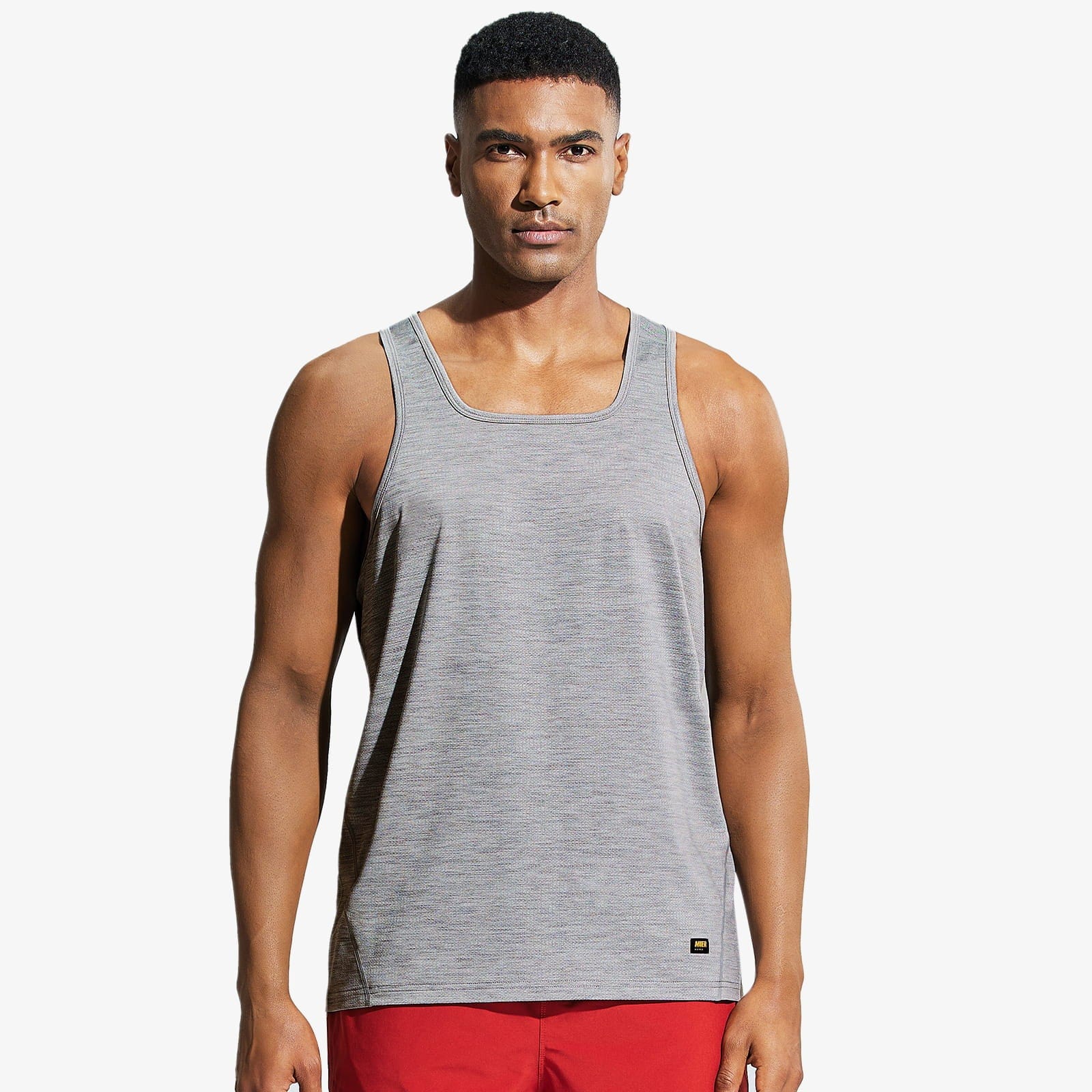 Men's Sleeveless Workout Shirts Quick Dry Athletic Tanks Men Shirts MIER