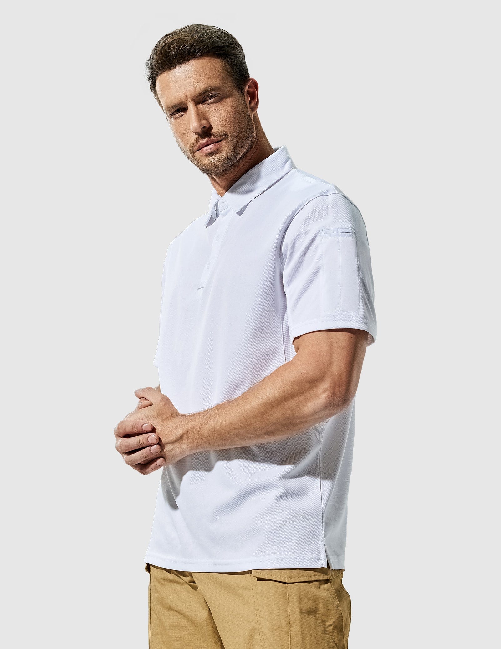 Men's Tactical Polo Shirts Outdoor Performance Collared Shirt Men Polo MIER