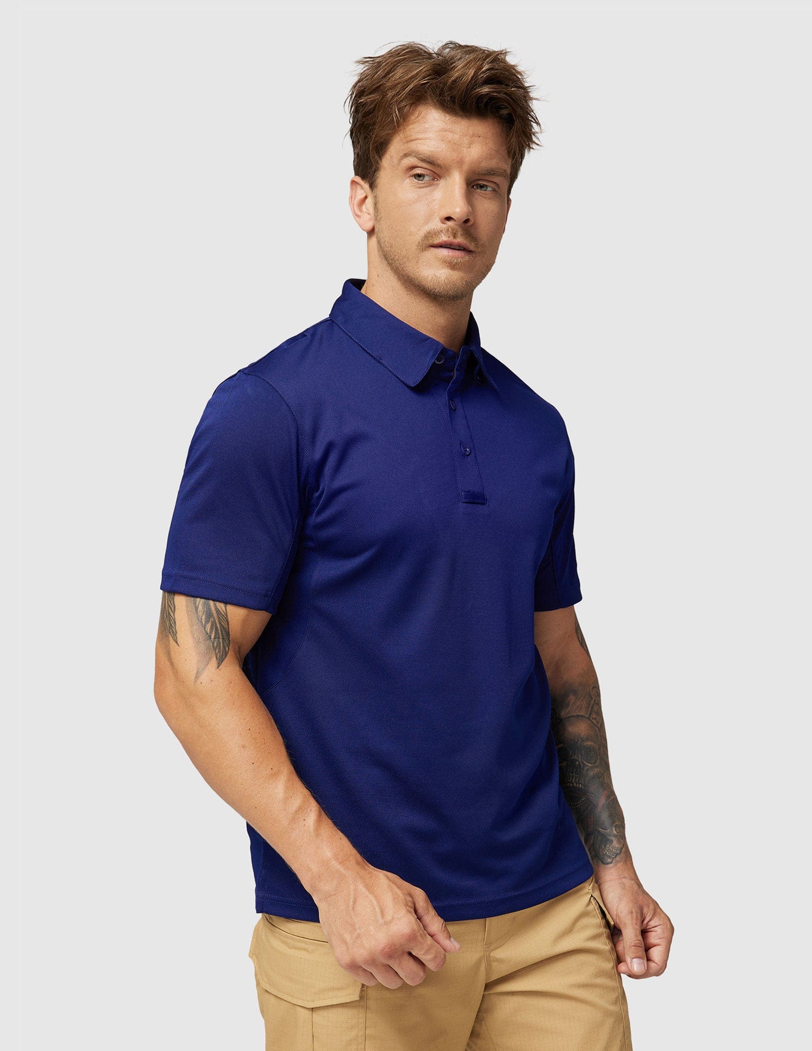 Men's Tactical Polo Shirts Outdoor Performance Collared Shirt Men Polo MIER