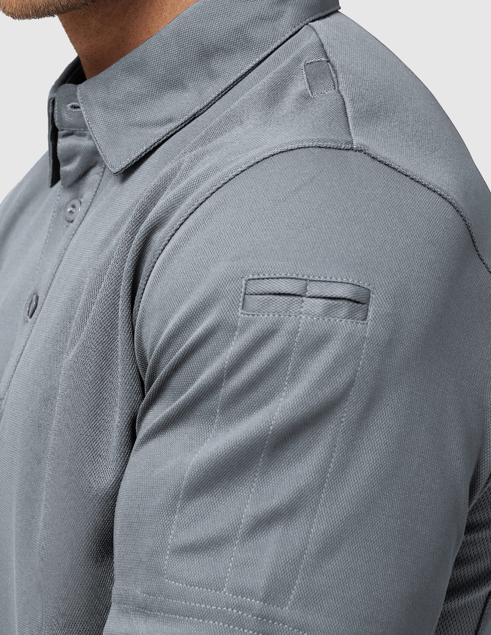 MIER Men's Tactical Polo Shirts Outdoor Collared Shirt Men Polo