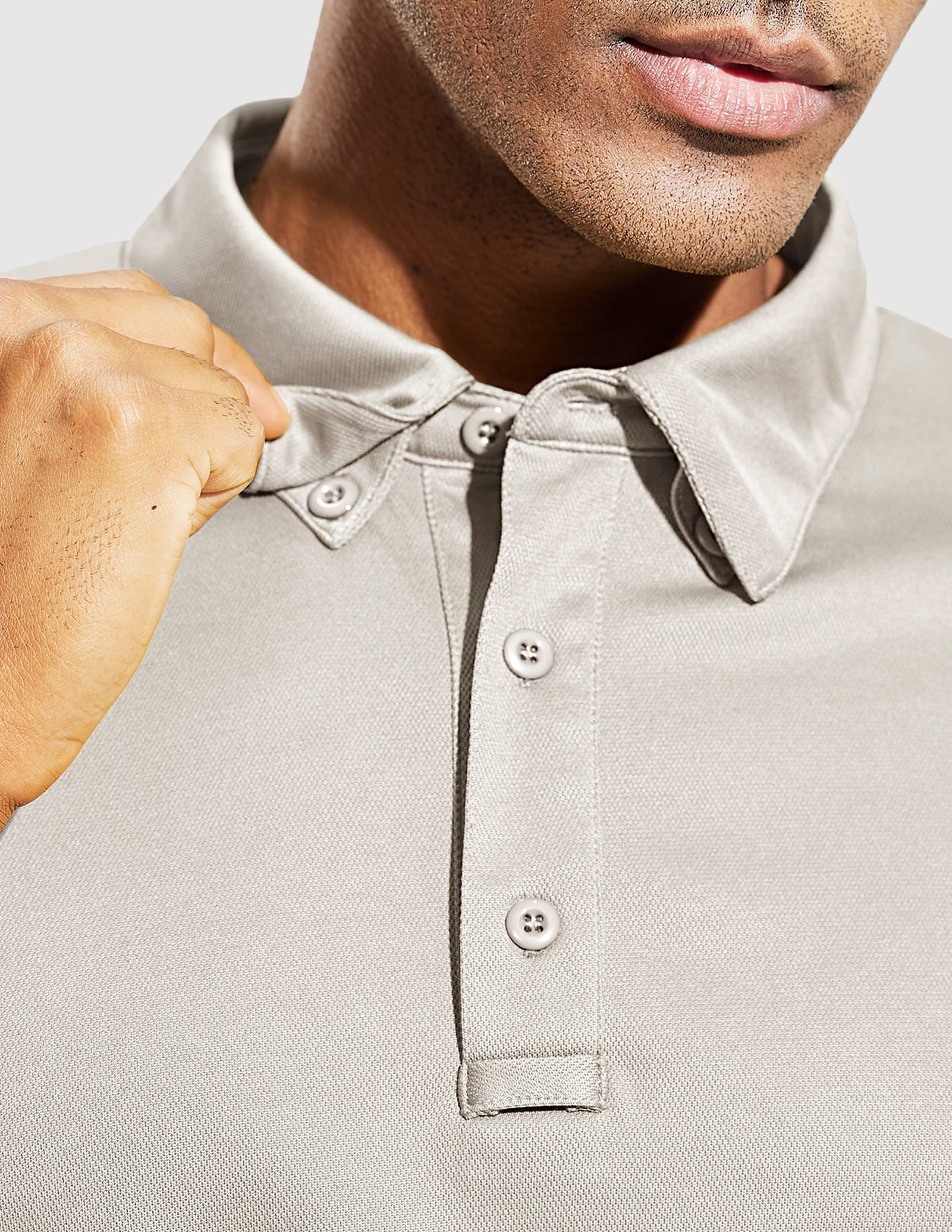 MIER Men's Tactical Polo Shirts Outdoor Collared Shirt Men Polo
